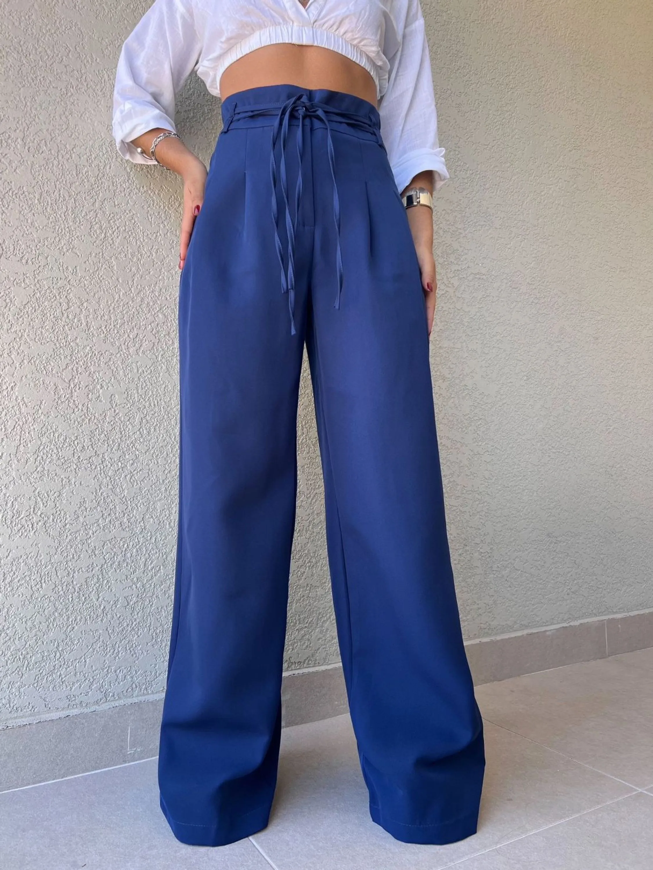 Calça pantalona feminina YY 2881 ( Alfaiataria)