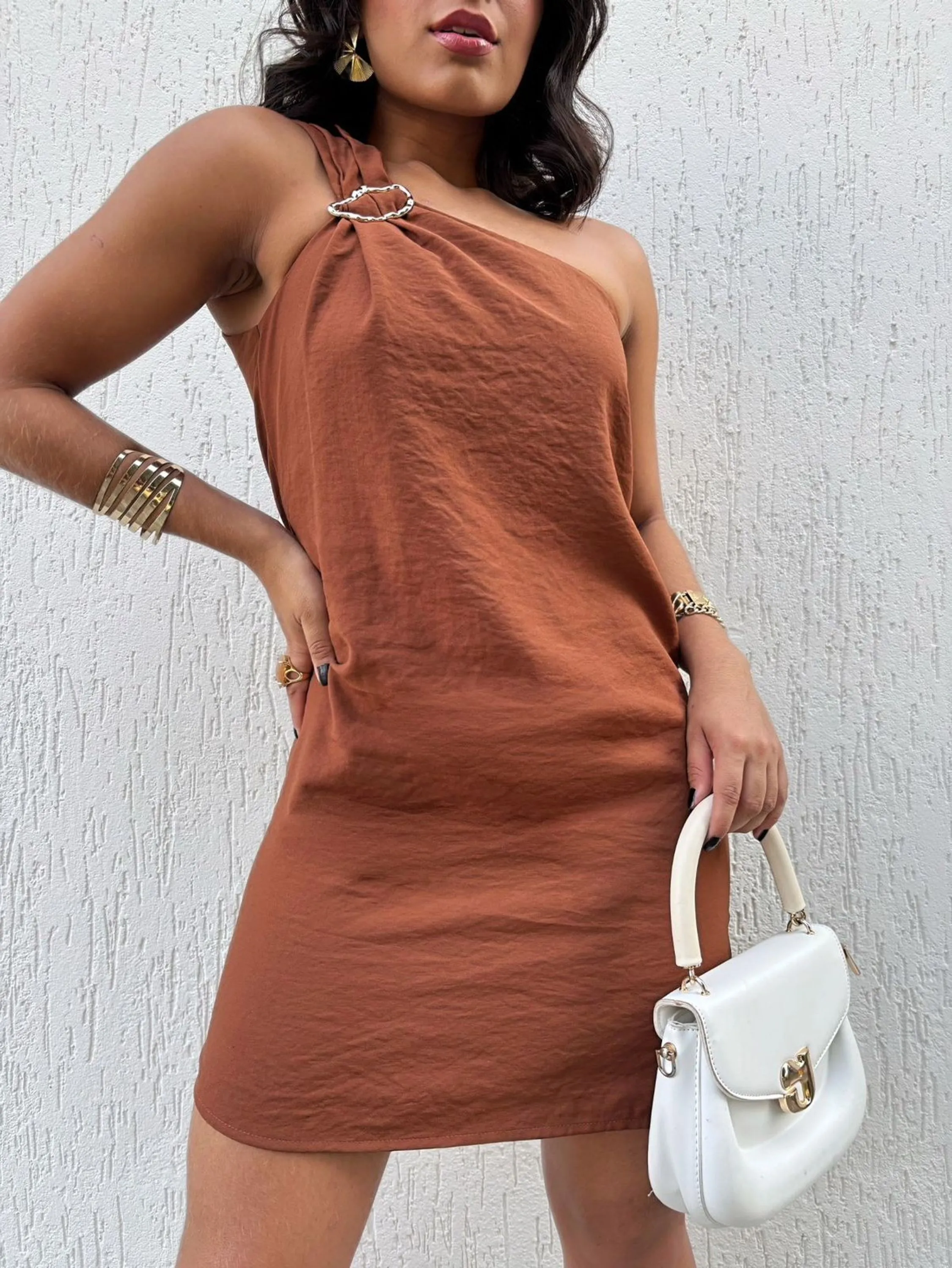 Vestido curto YY2901 ( Marrant)