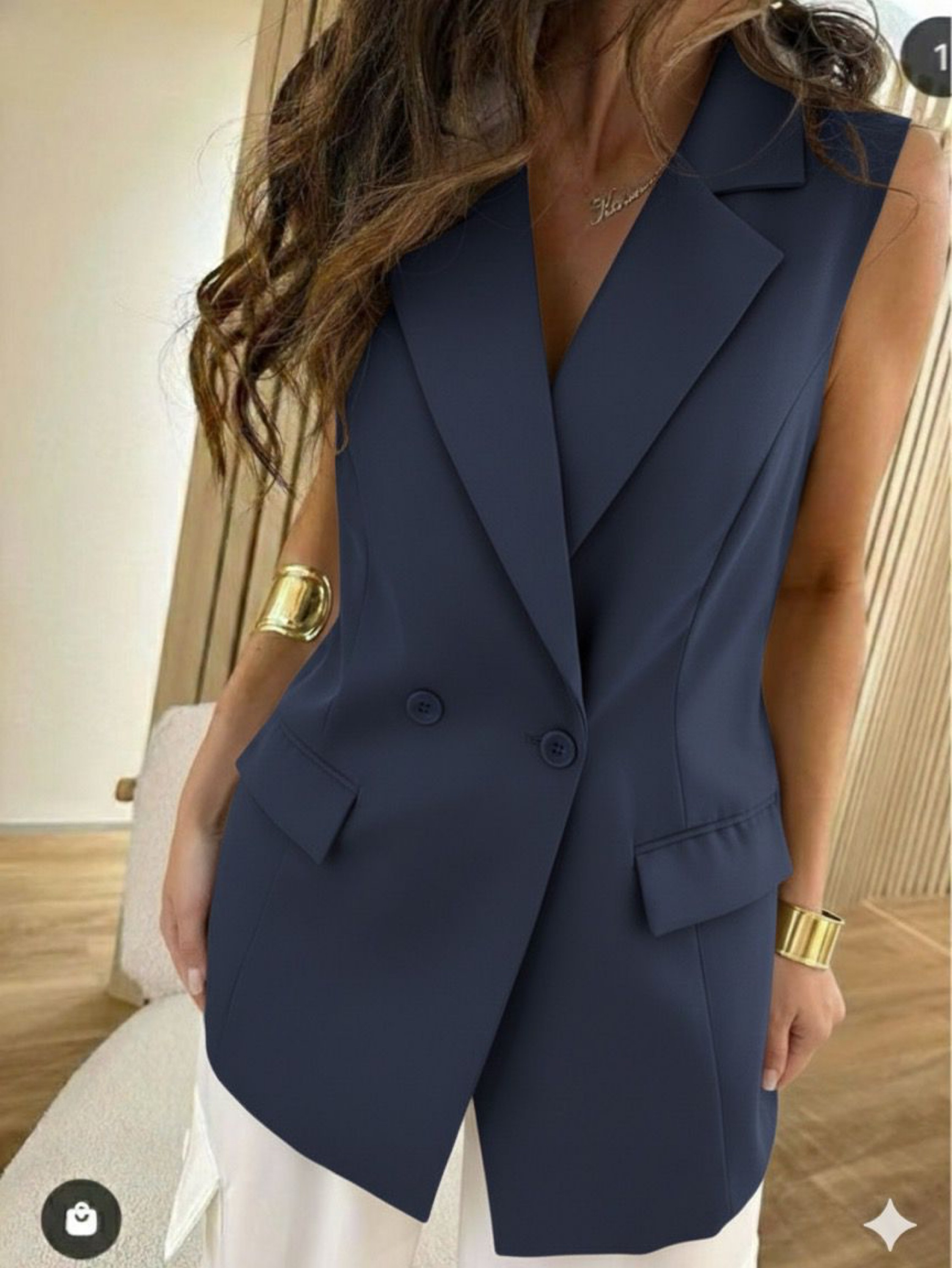 Max colete feminino YY2882 (alfaiataria )