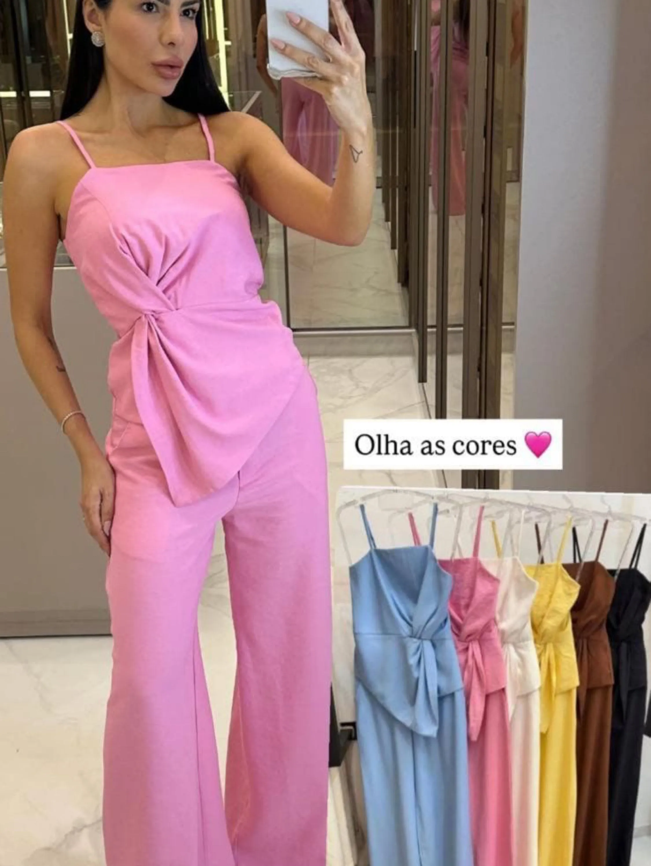 Conjunto feminino YY2930 ( Marrant )