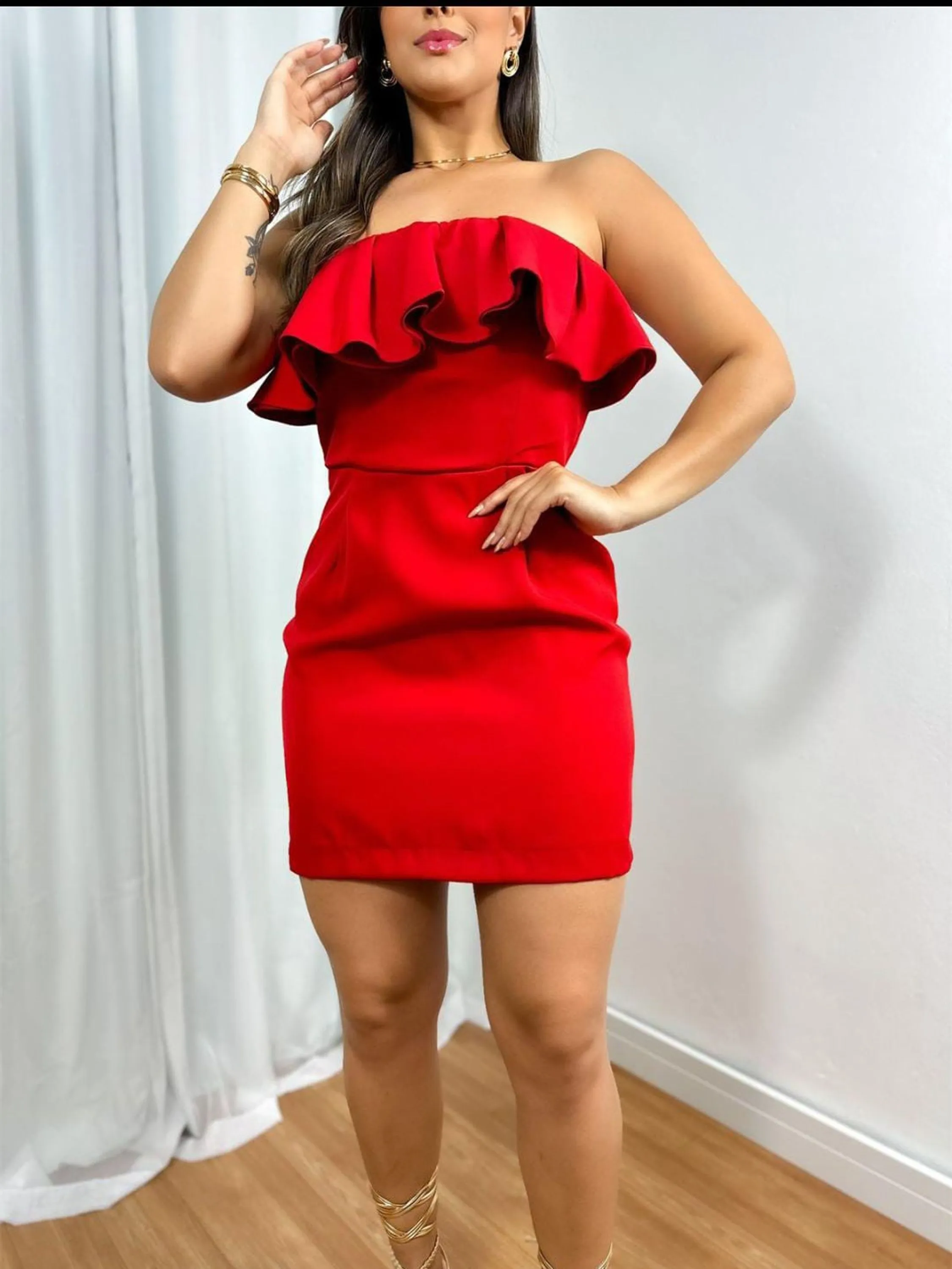 Vestido feminino YY2635-2 (Alfaiataria)