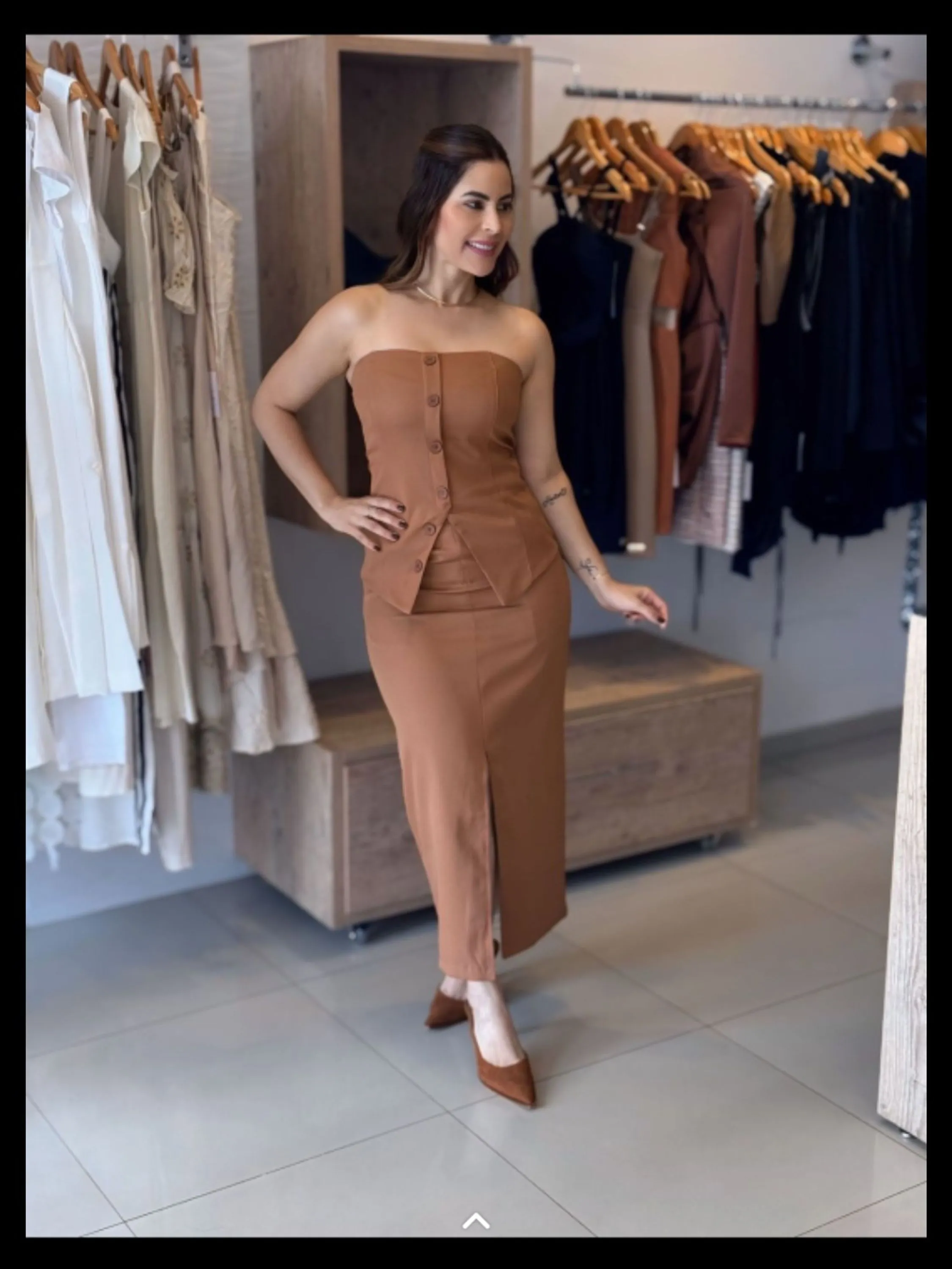 Conjunto feminino alfaiataria YY2732