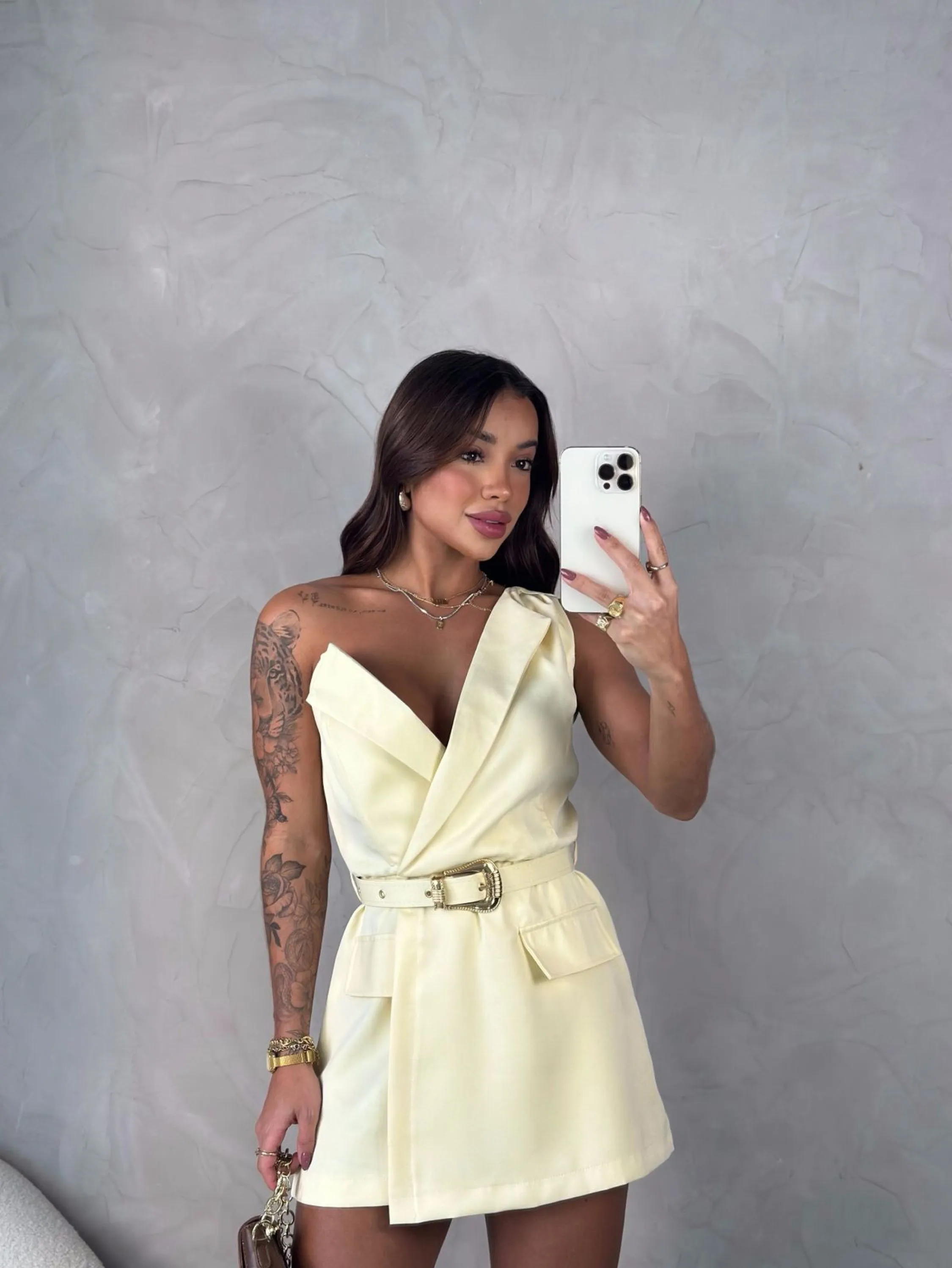 Macaquinho feminino mula manca YY2931( alfaiataria )