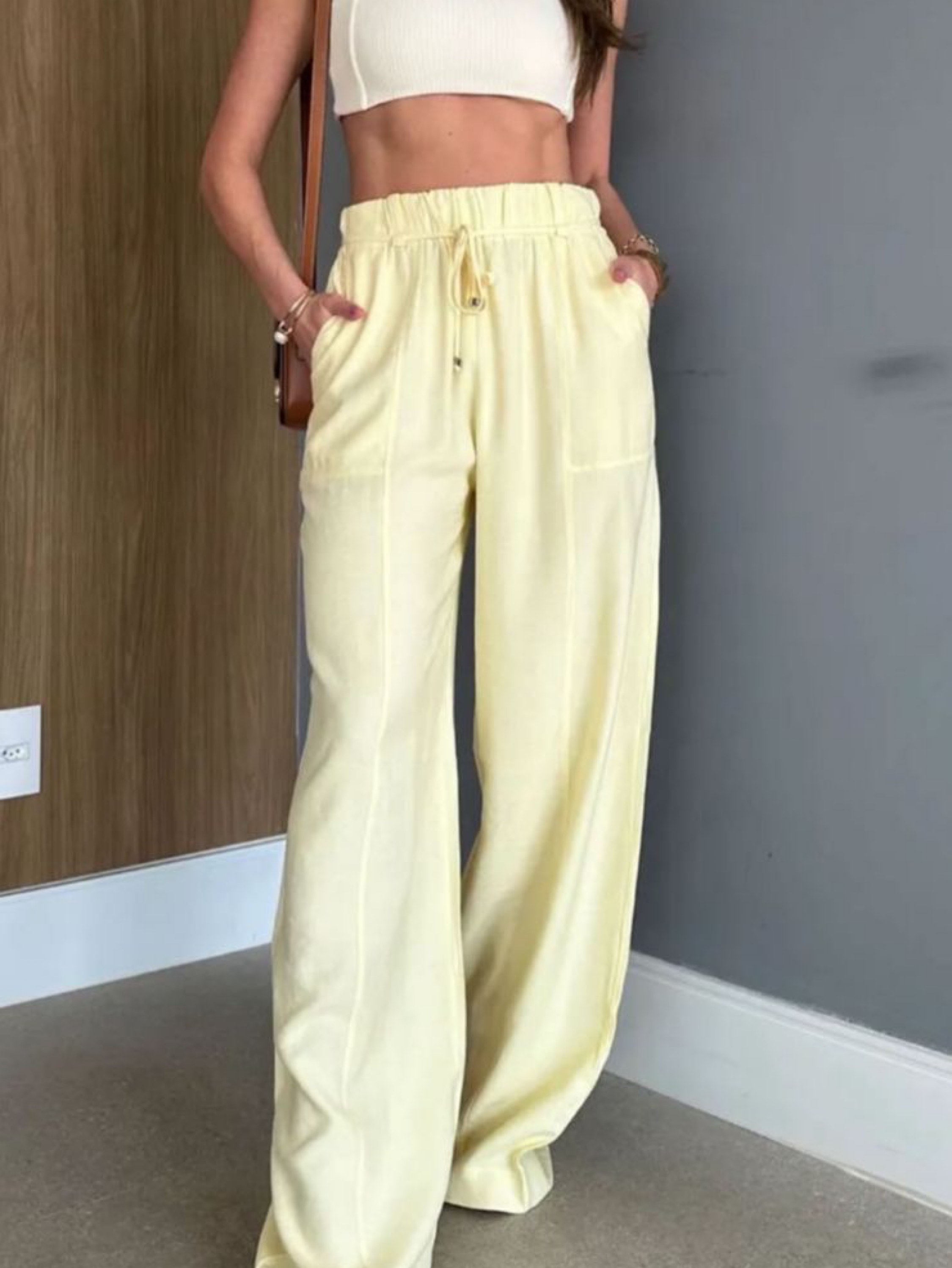 Calça pantalona YY2962-1 ( Viscomida)