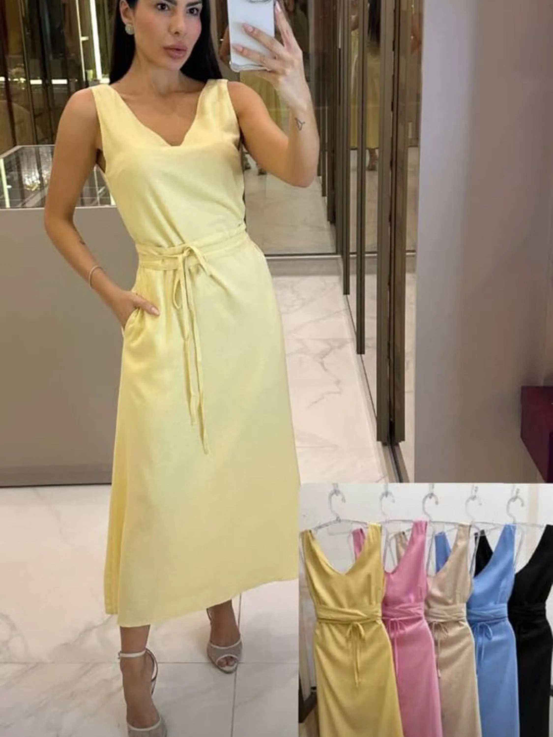 Vestido YY2831-5 (Linho)