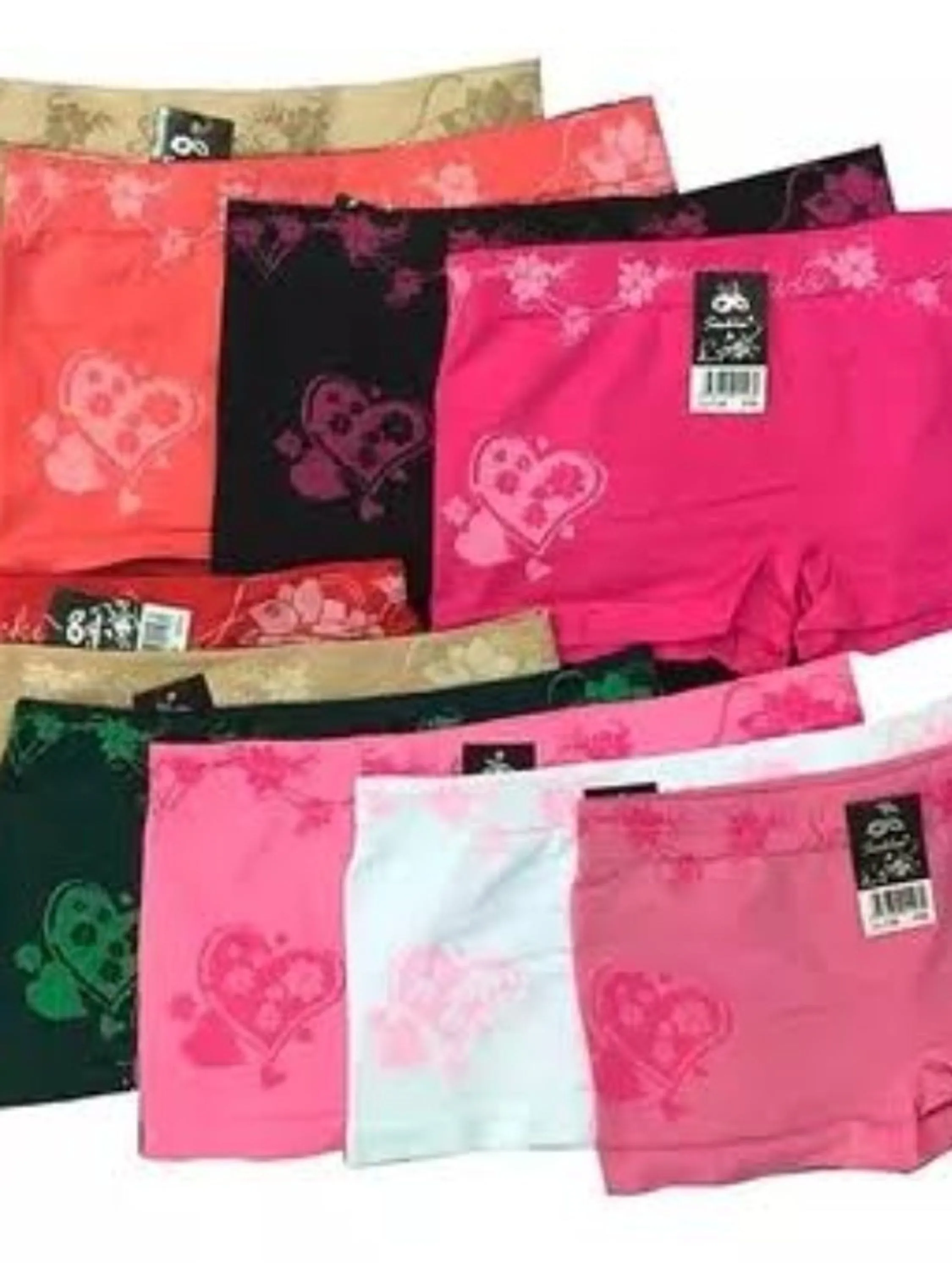 Kit 4 cueca box feminina importada tamanhos variados cores variadas conforme a disponibilidade da loja