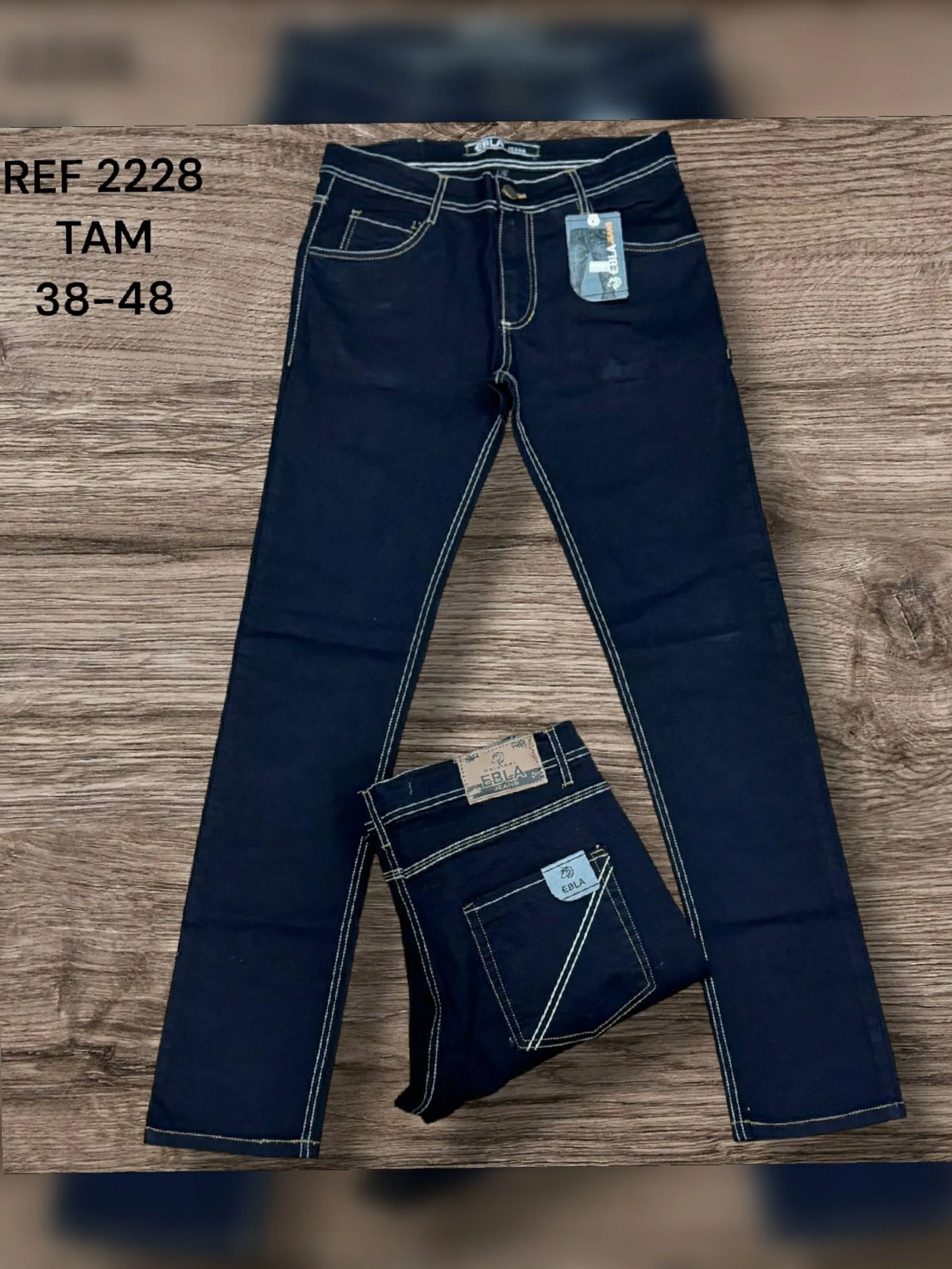 Calça jeans masculino Premium escura 2228