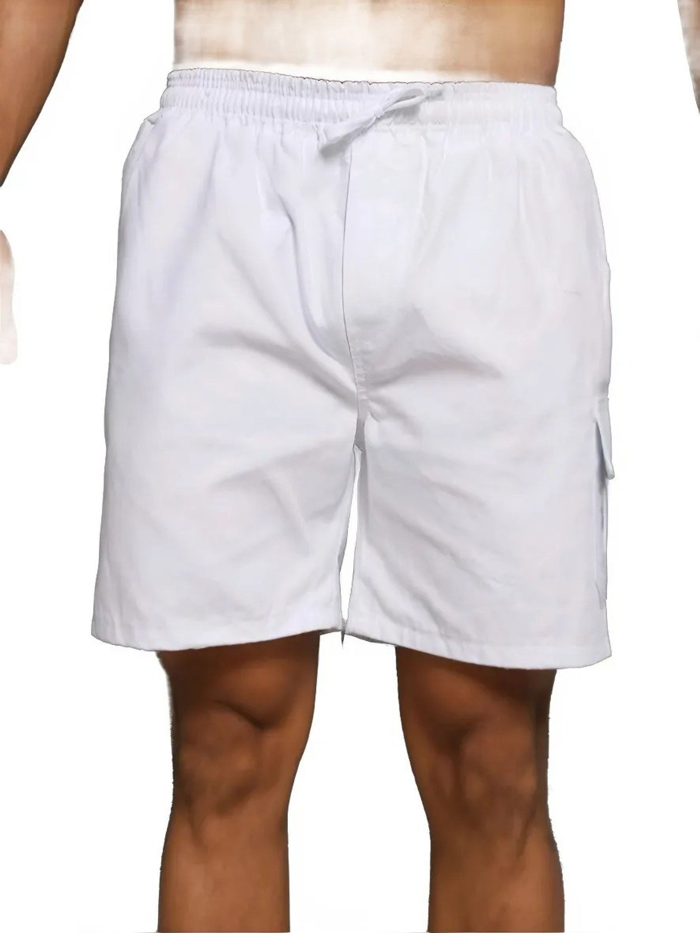 Bermuda Short Cargo Premium Sarja Curta 4 Bolsos