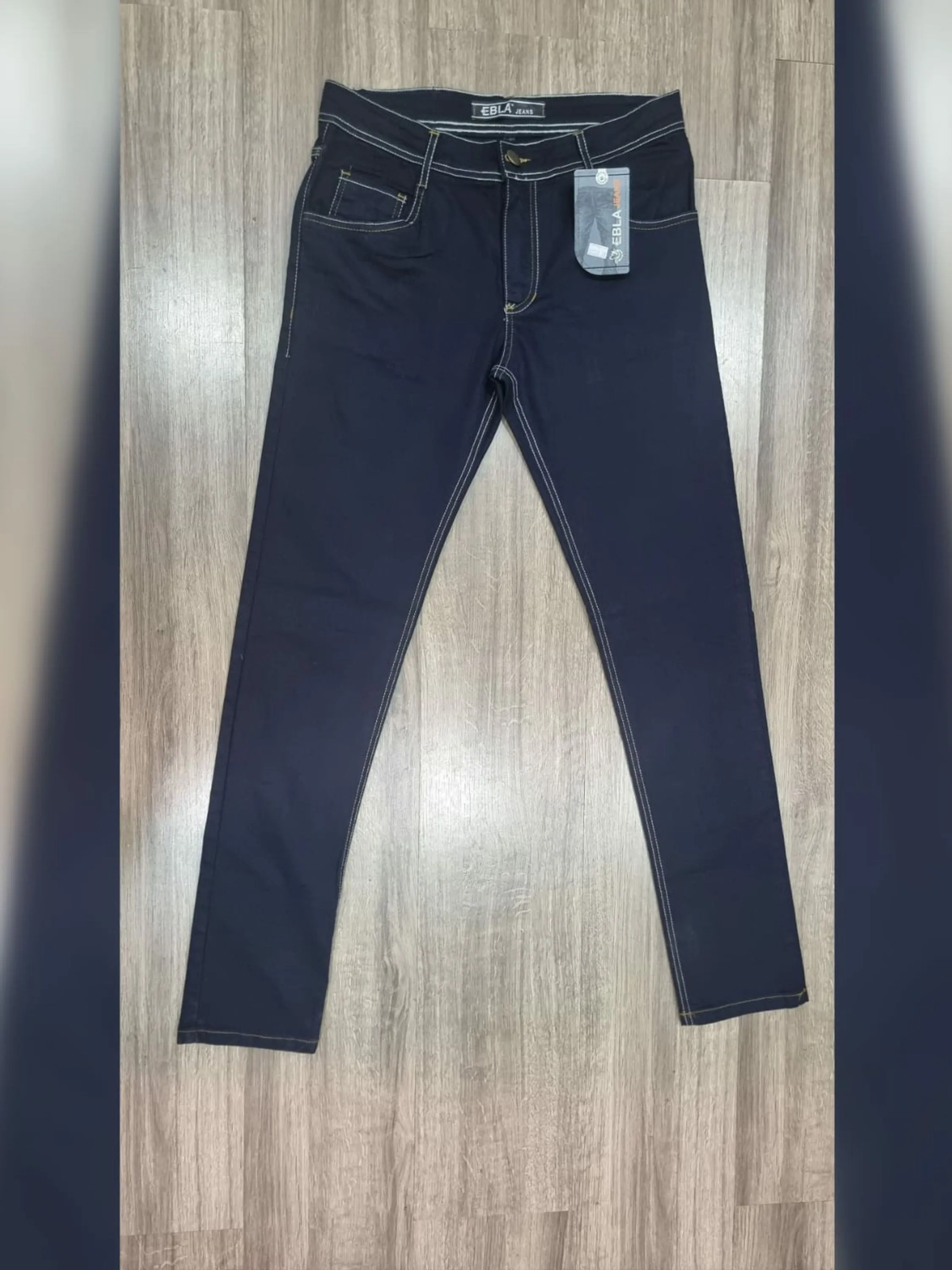 Calça jeans masculino slim Premium escura 2228