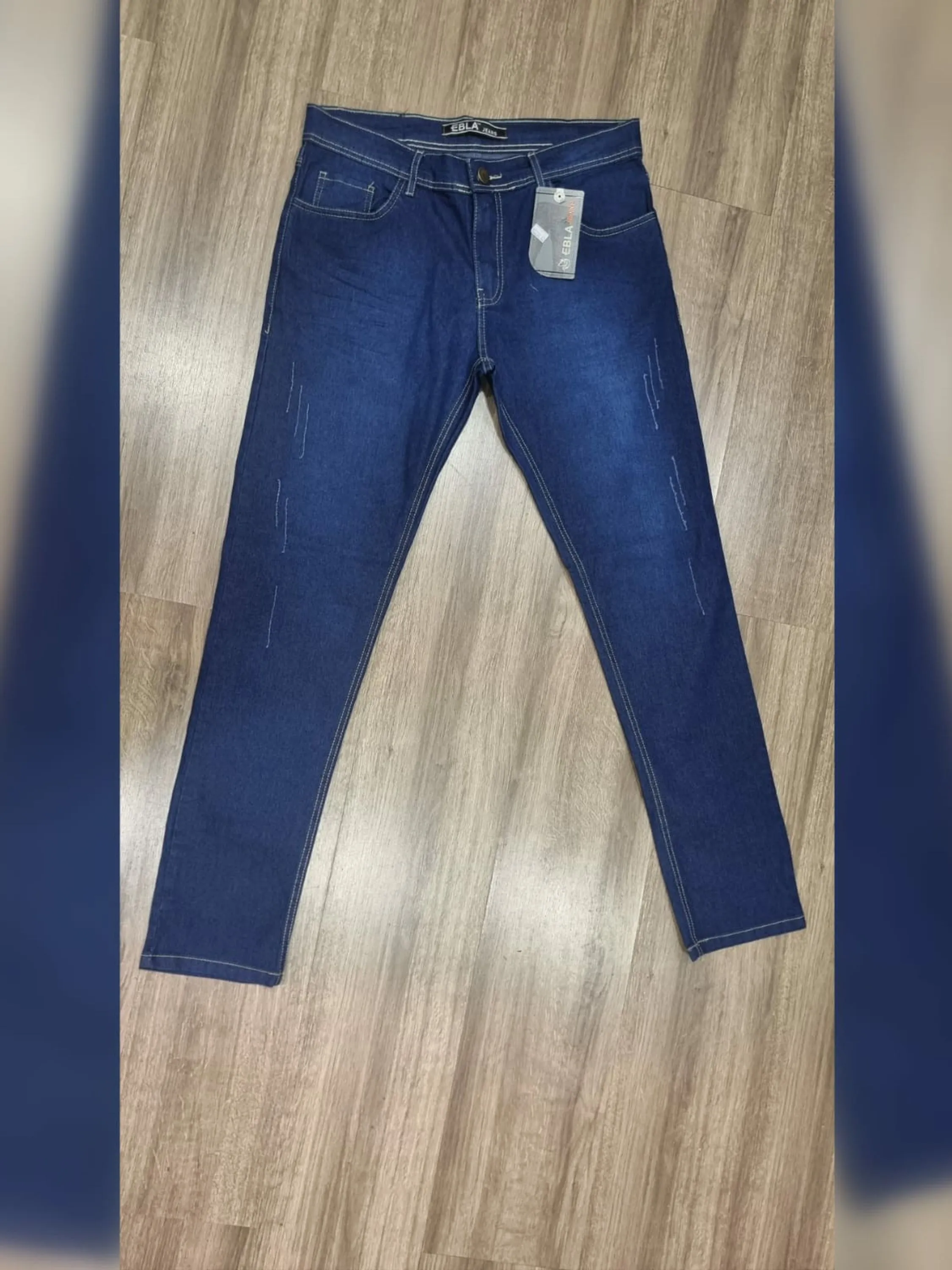 Calça jeans masculino Premium com detalhes 2230