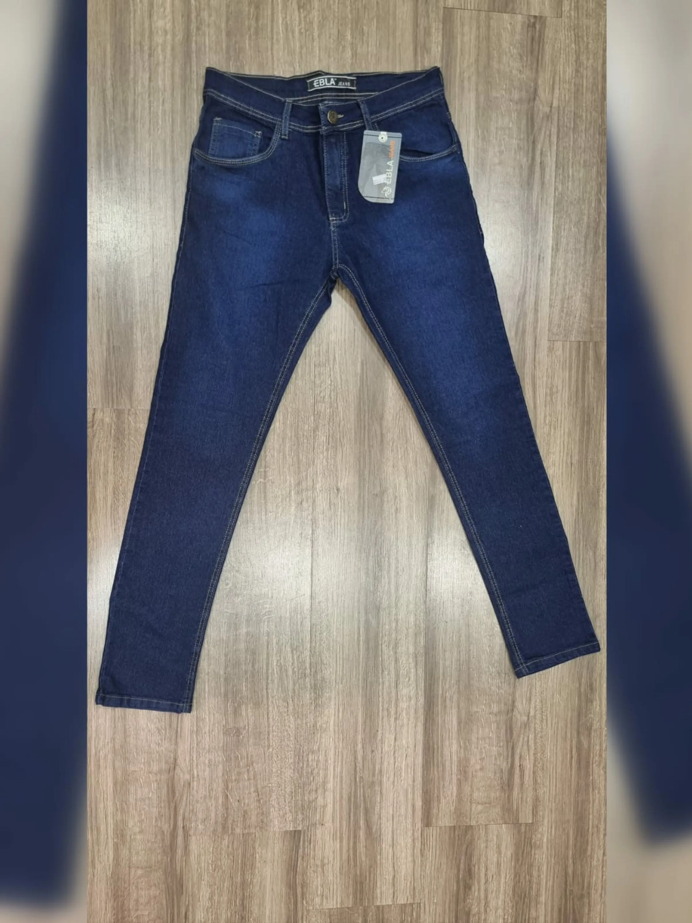 Calça jeans masculino slim Premium escura 2238