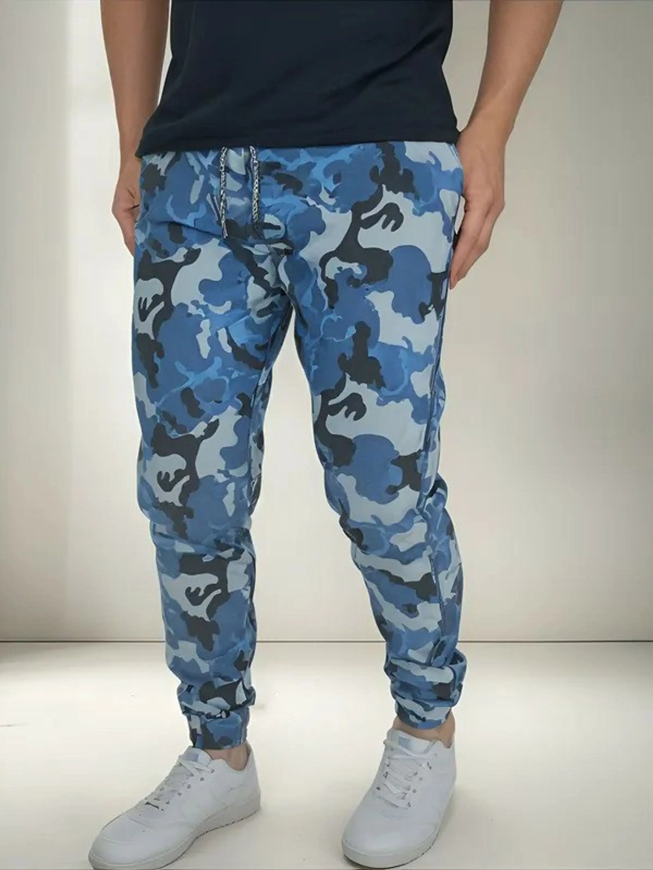 Grade fechada de 14 peças jogger camuflada p/m/g/gg