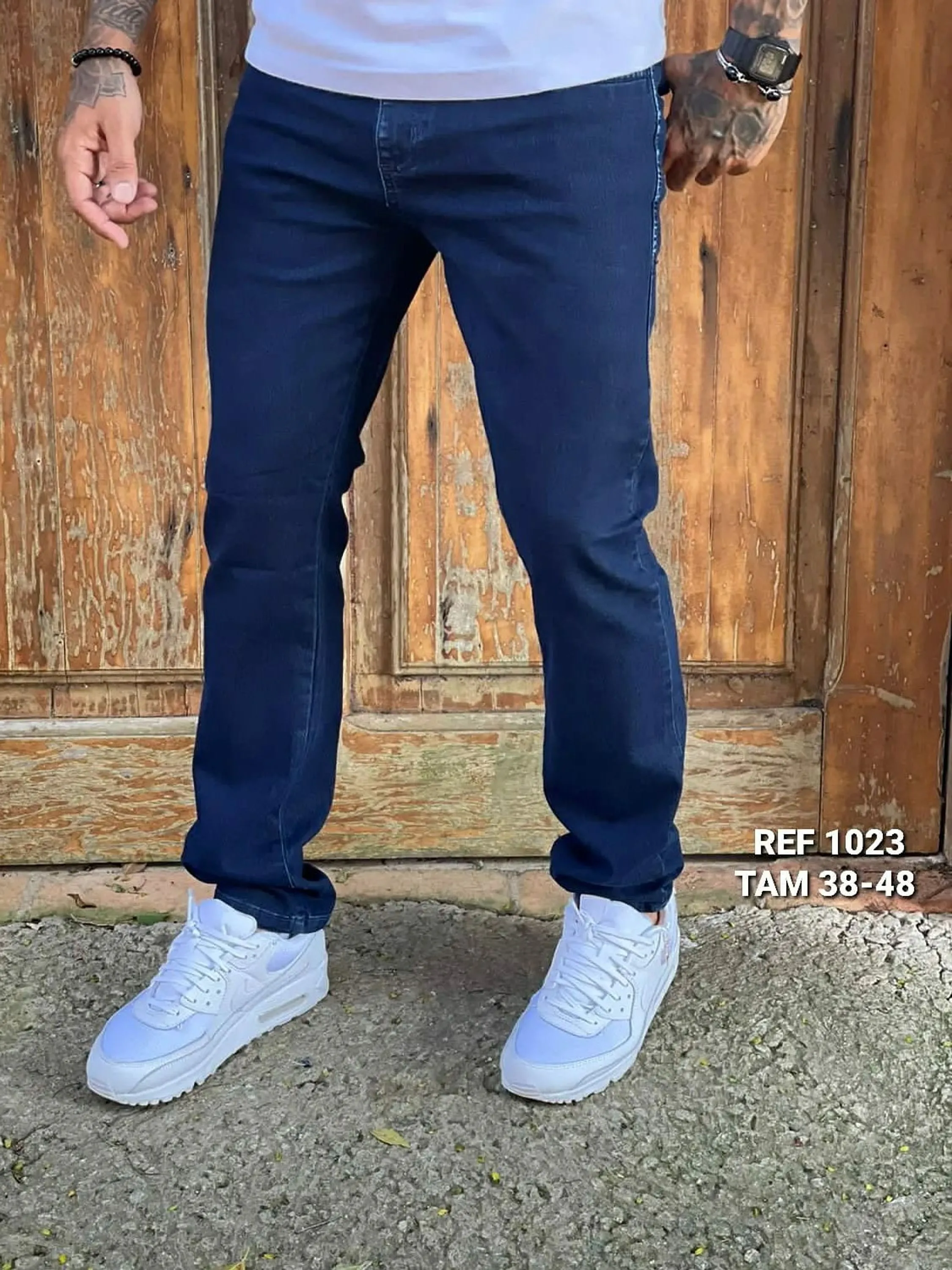 Calça jeans masculino Premium azul marinho 2229