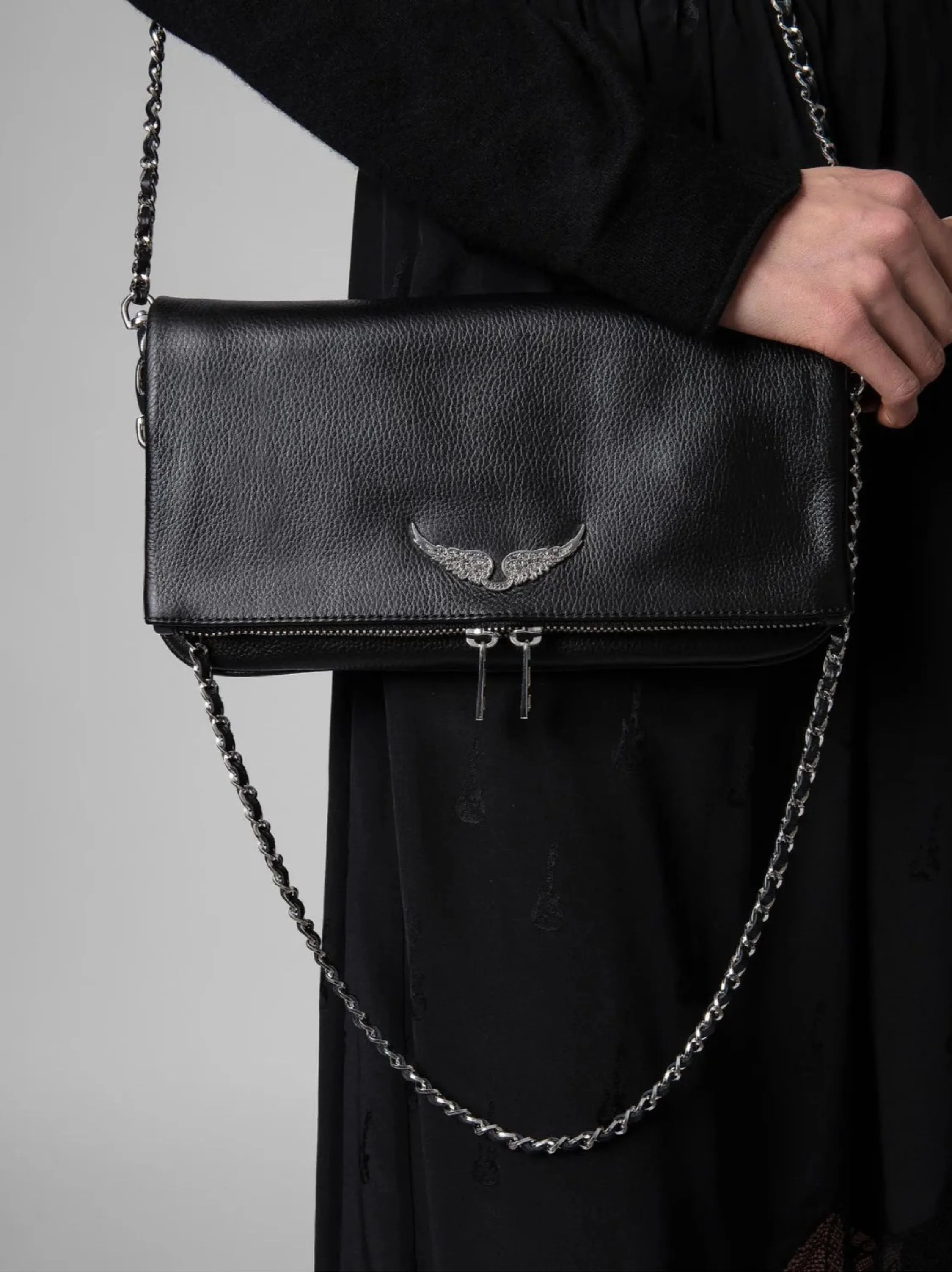 Bolsa transversal Inspiração Zara alça dupla