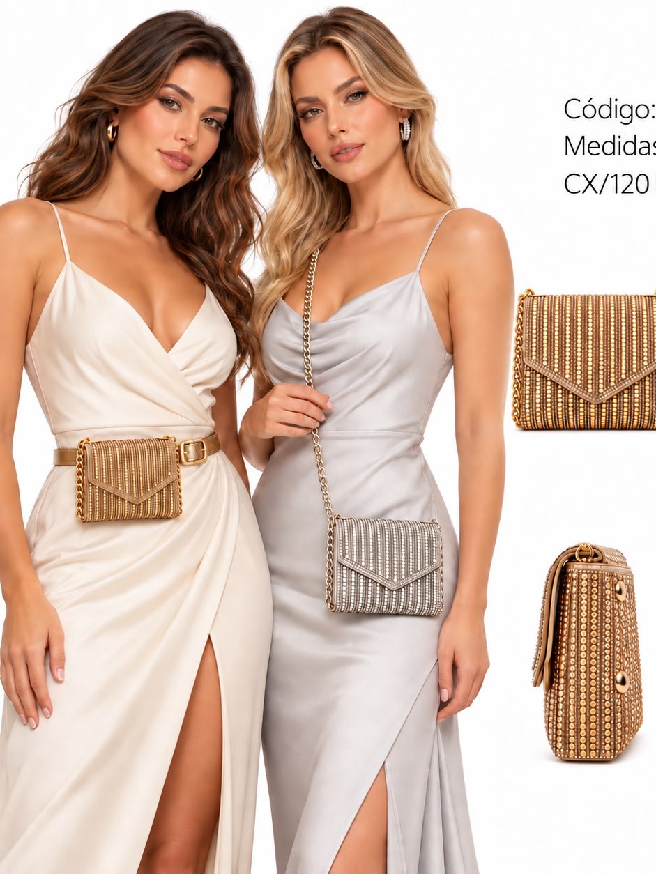Mini Bags Bolsa Festa +Cinto 8140