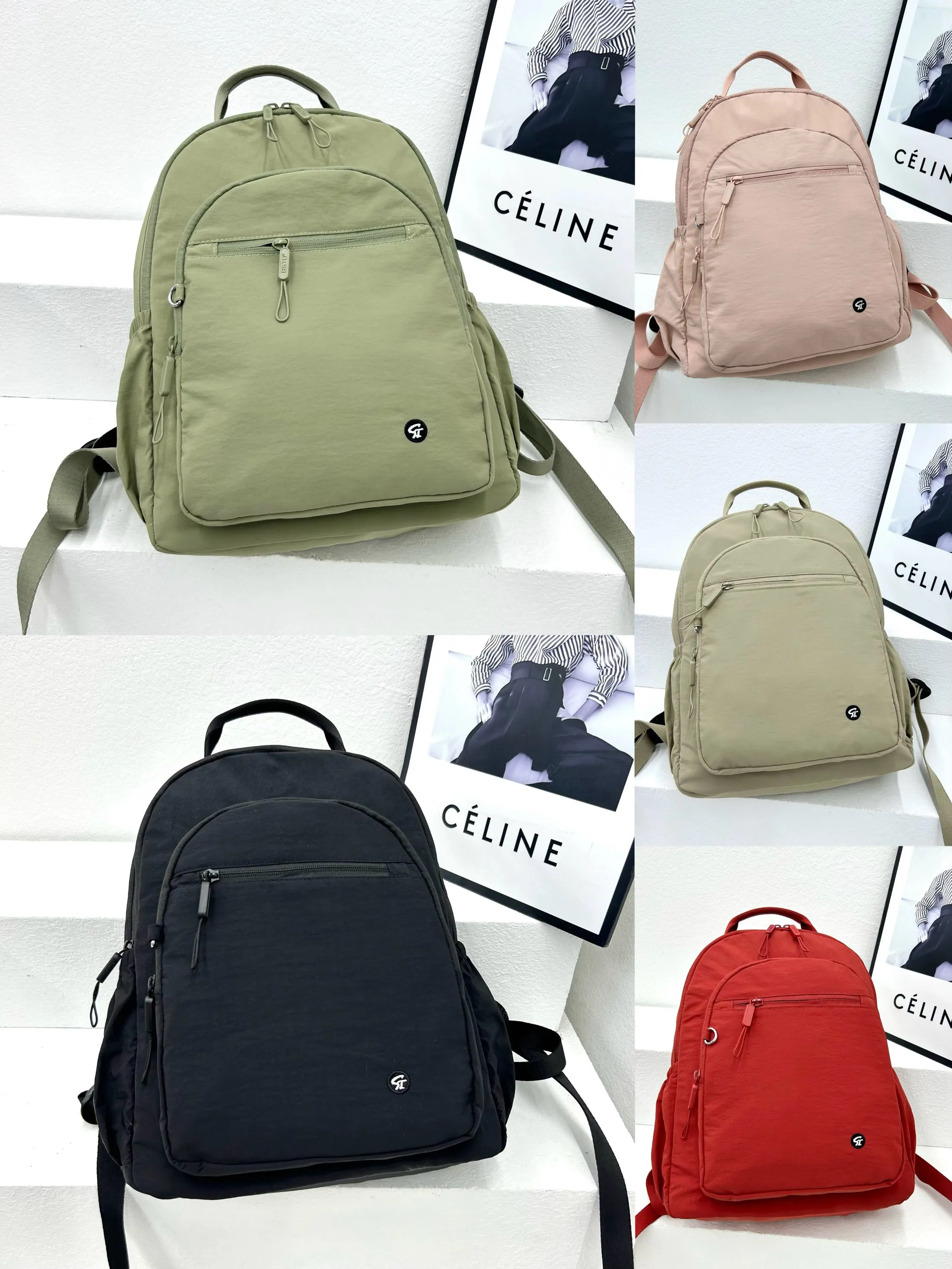Mochila Feminina Nylon 2726