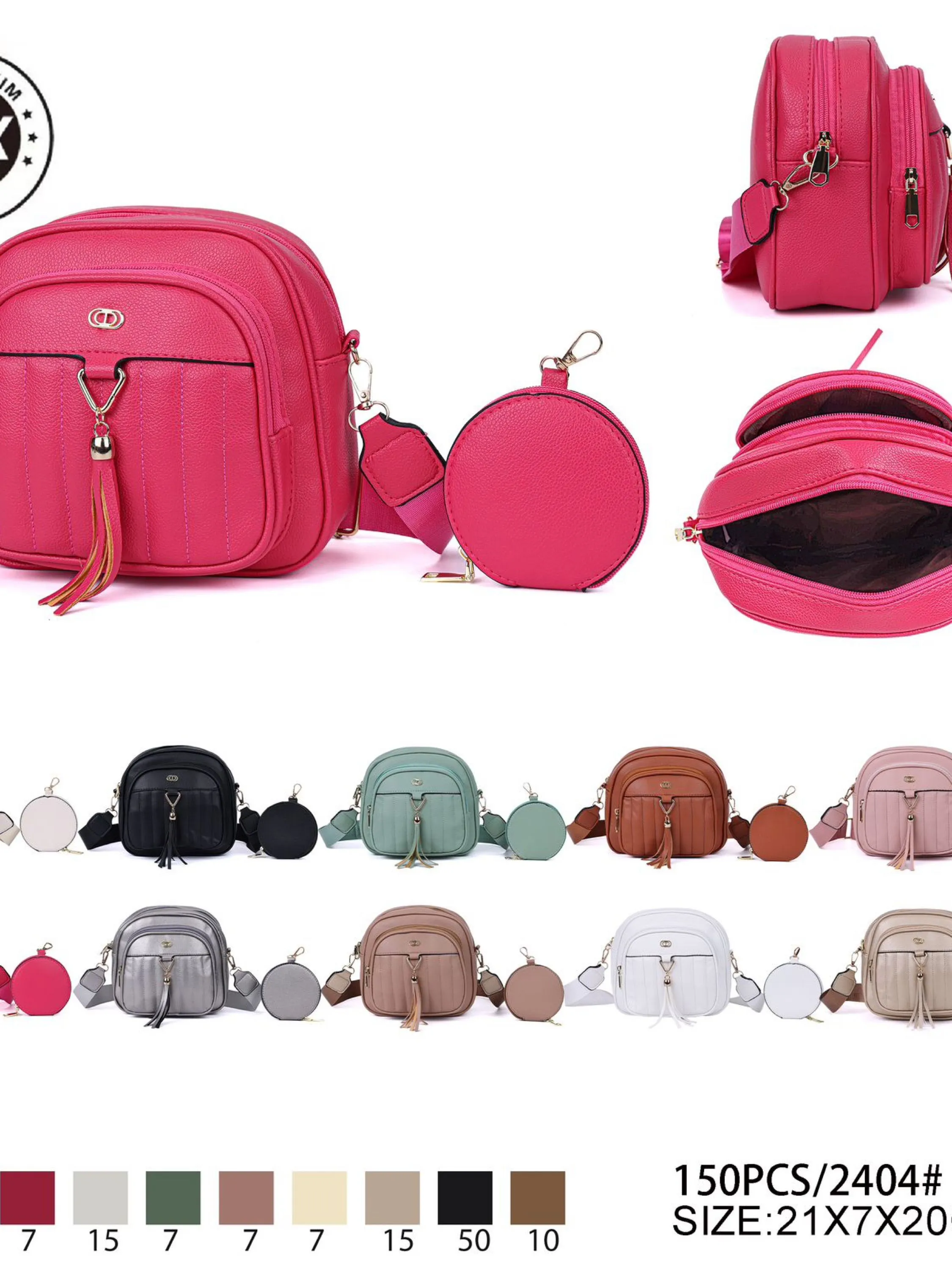 Bolsa Feminina Tiracolo 2404