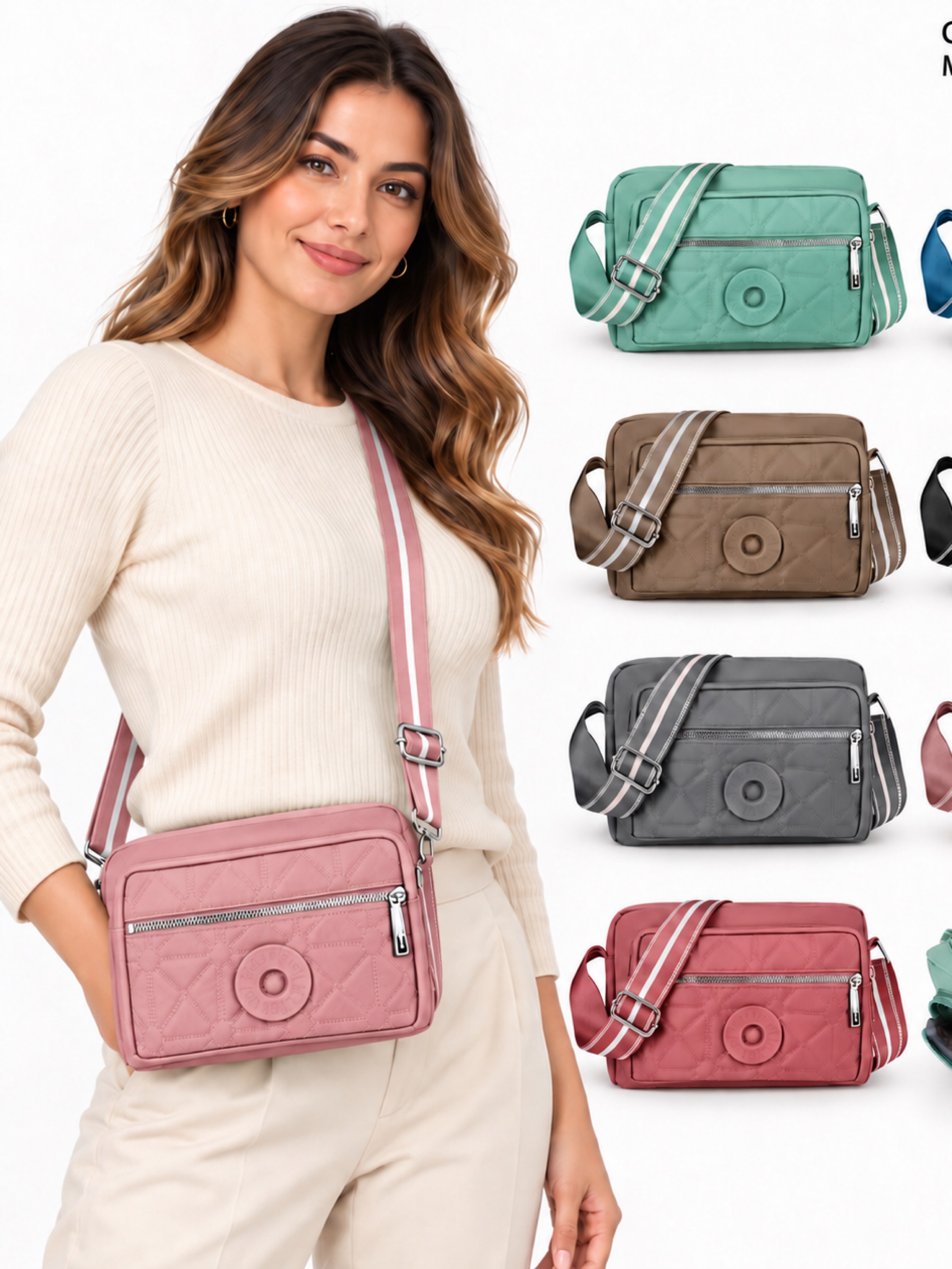 Bolsa Feminina Nylon LZY-64
