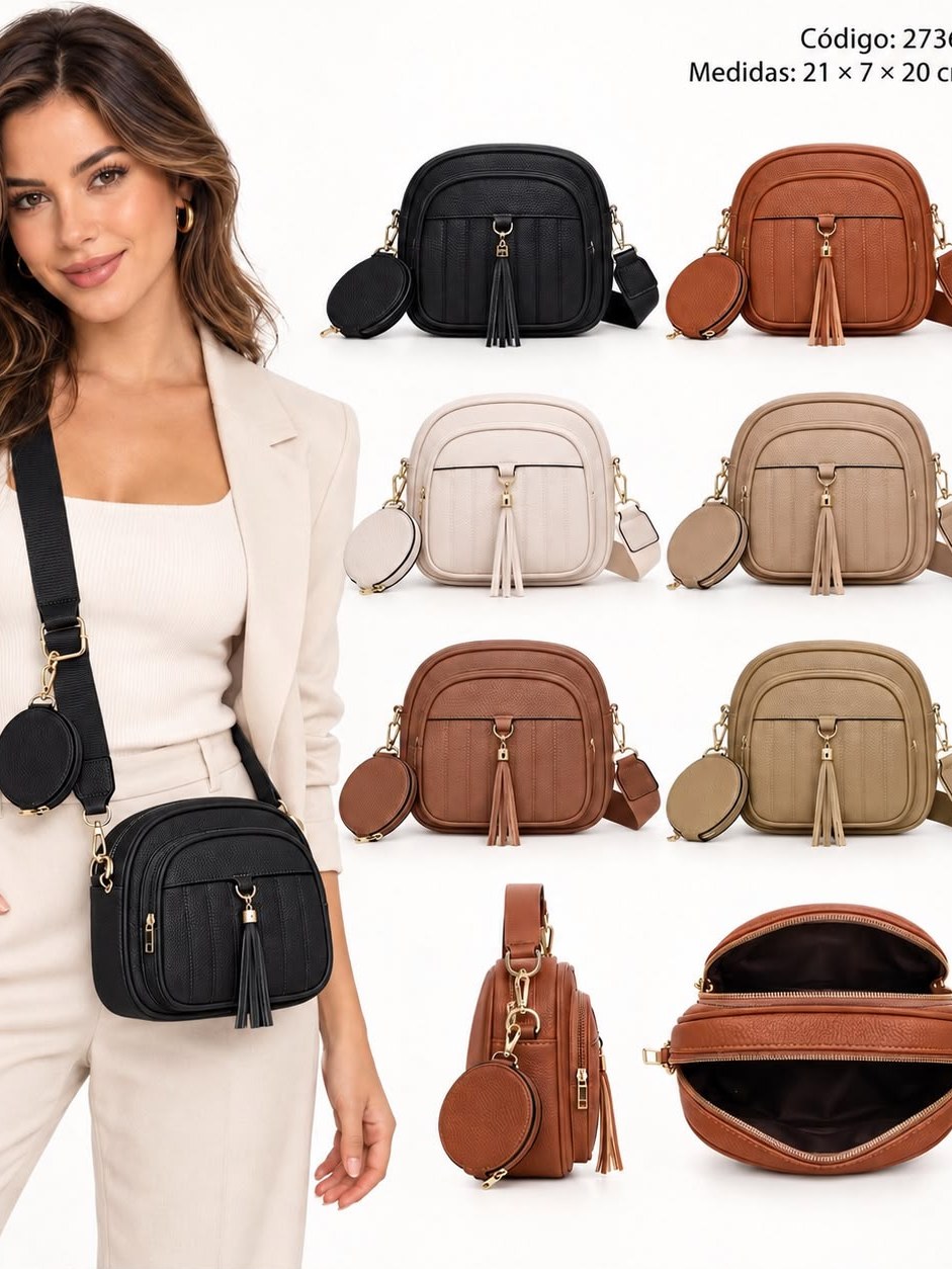 Bolsa Feminina Tiracolo 2404