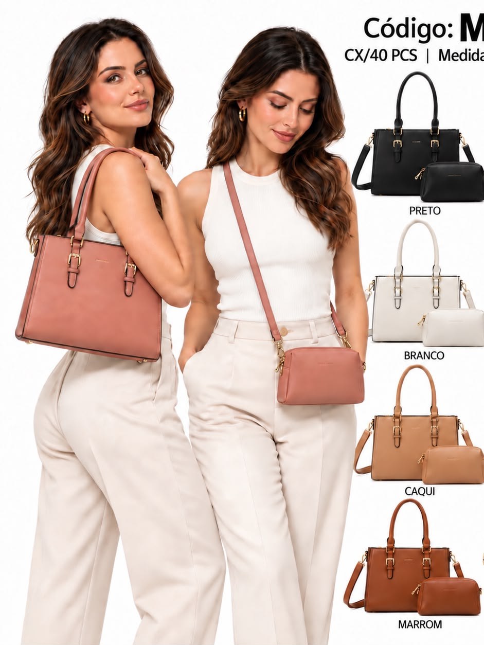 Kits 2 Bolsas Feminina 5011