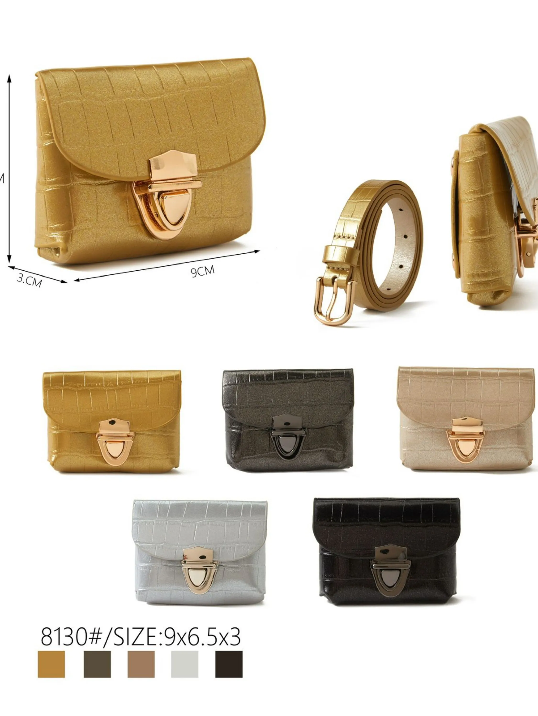 Cinto com bolsa 8130