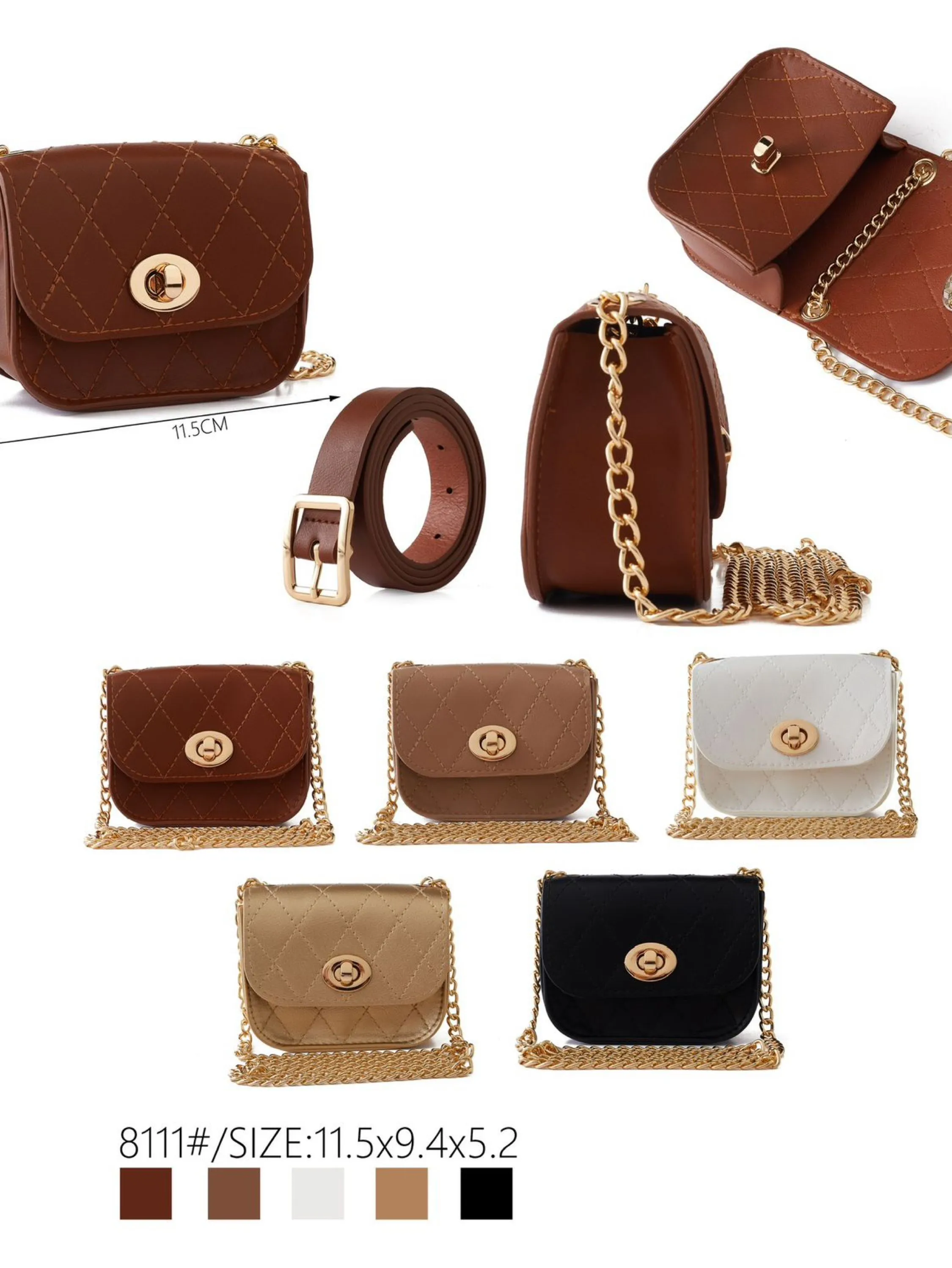 Cinto com bolsa 8111