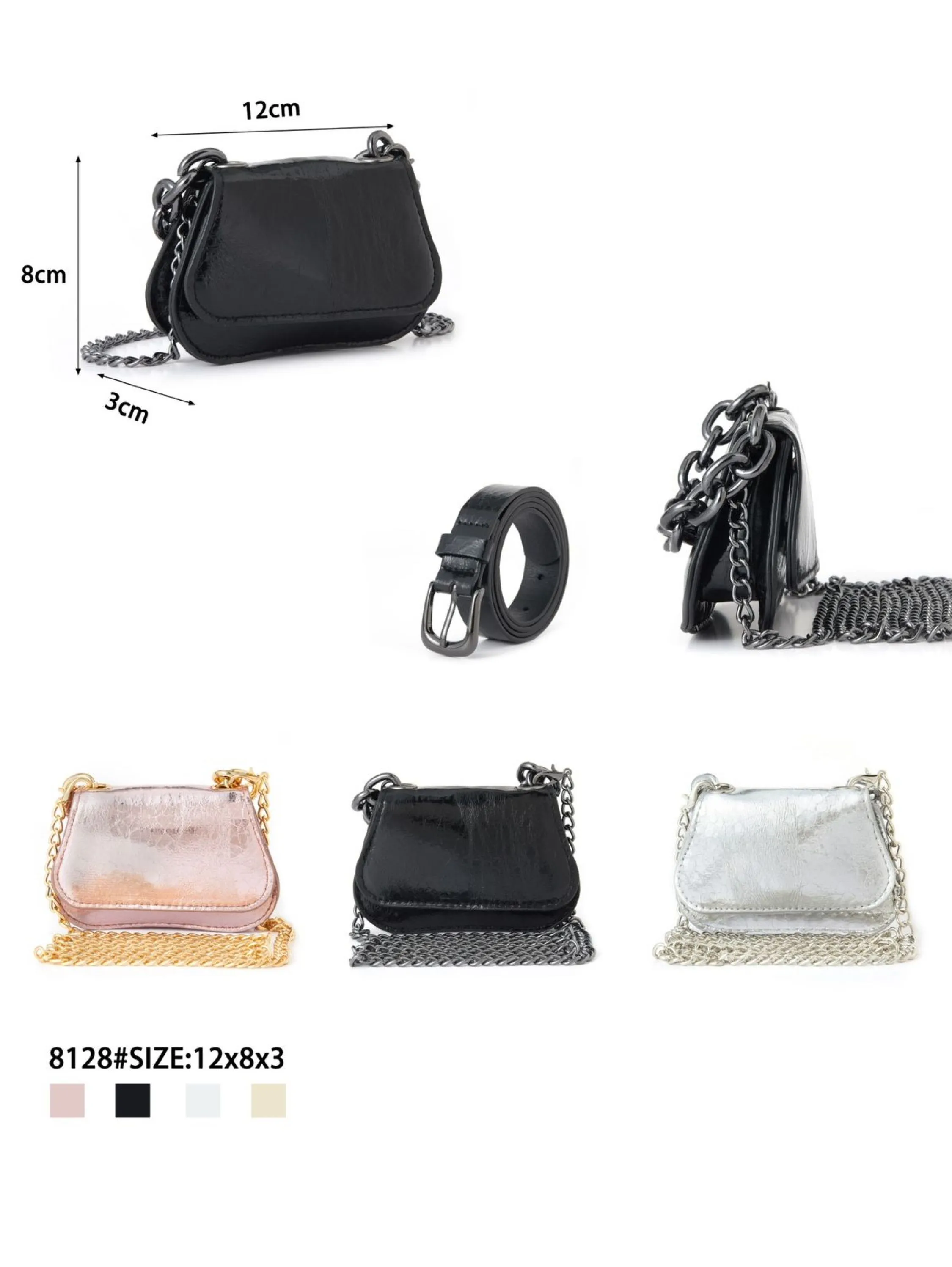 Cinto com bolsa 8128