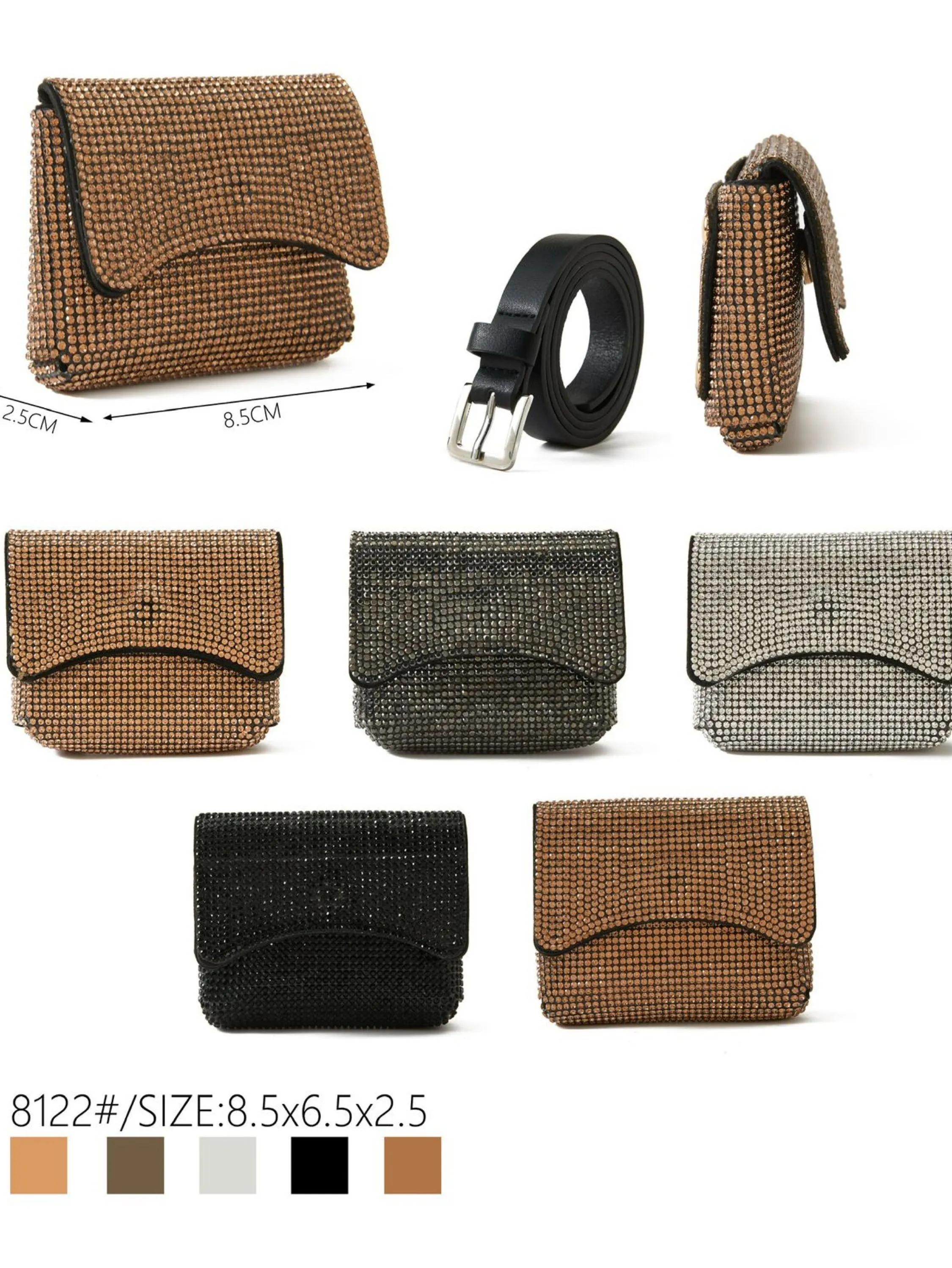 Cinto com bolsa 8122