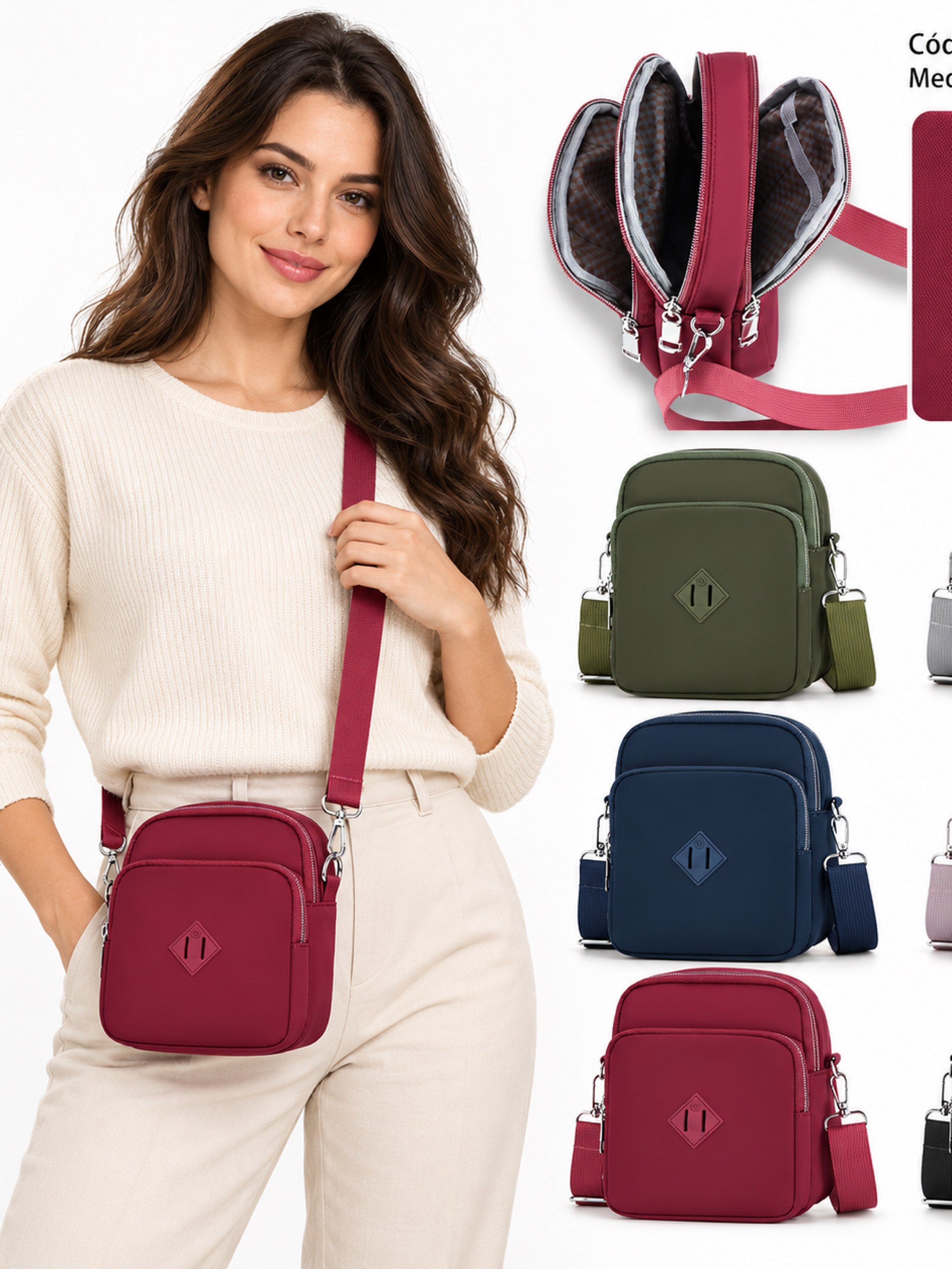 Bolsa Feminina Nylon LZY-50