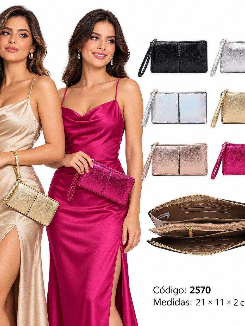 Kits 6 Carteiras Feminina 2570