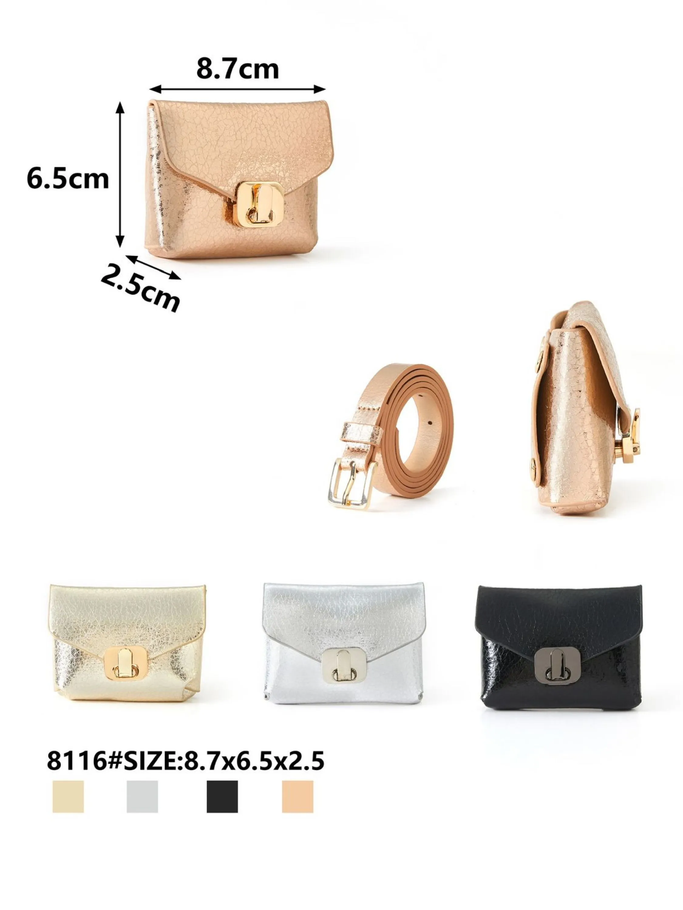 Cinto com bolsa 8116