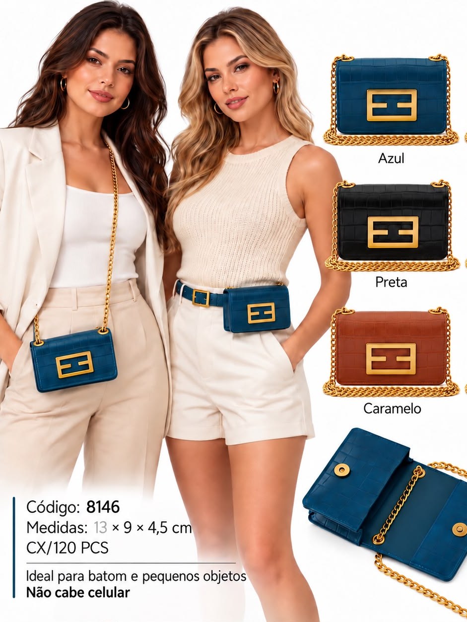 Bolsa Mini Bag +Cinto 8146