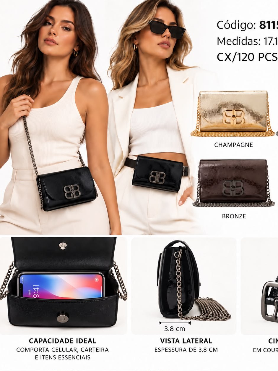 Mini Bags +Cinto 8138