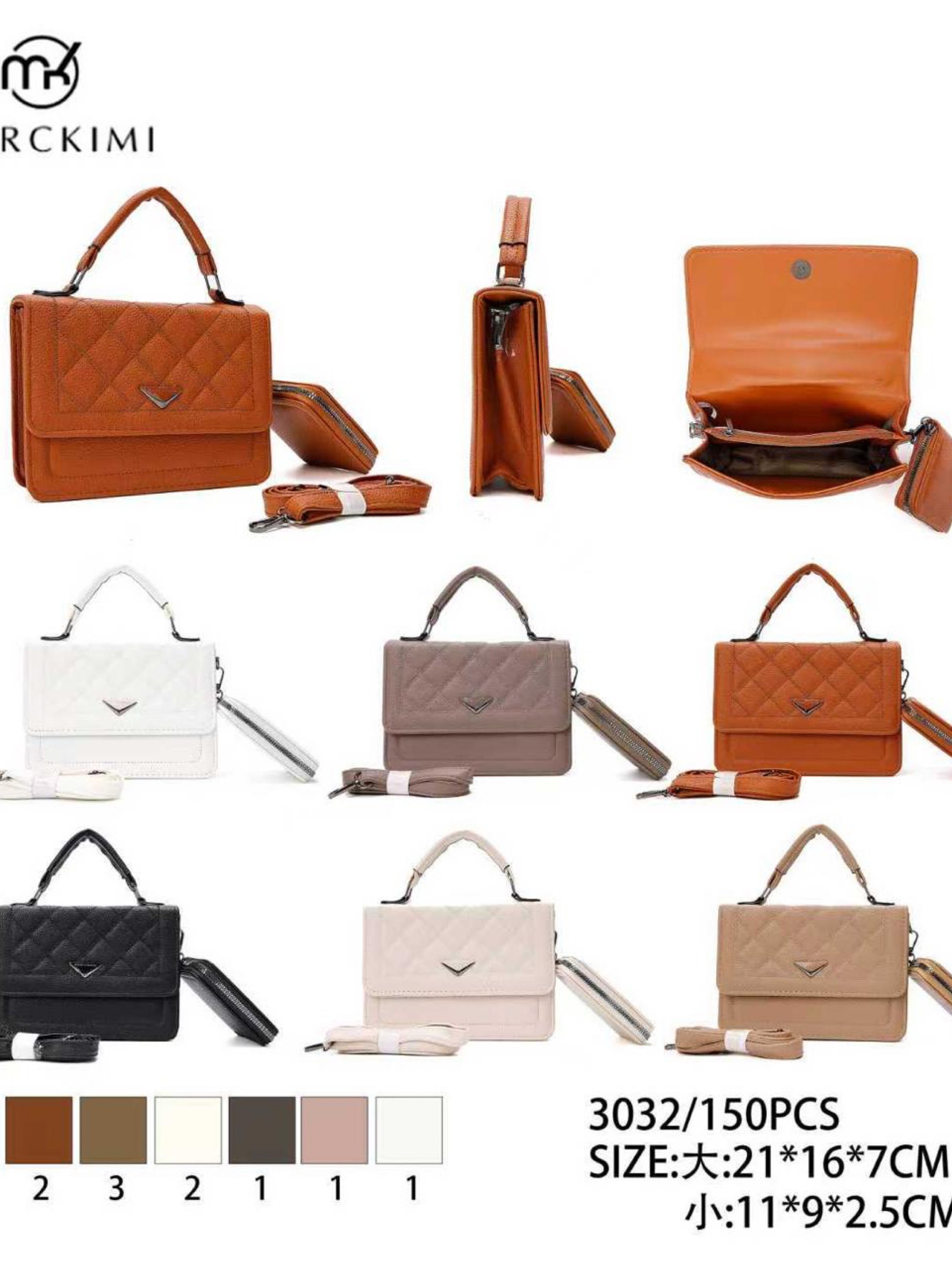 Bolsa Feminina +Carteira 3032