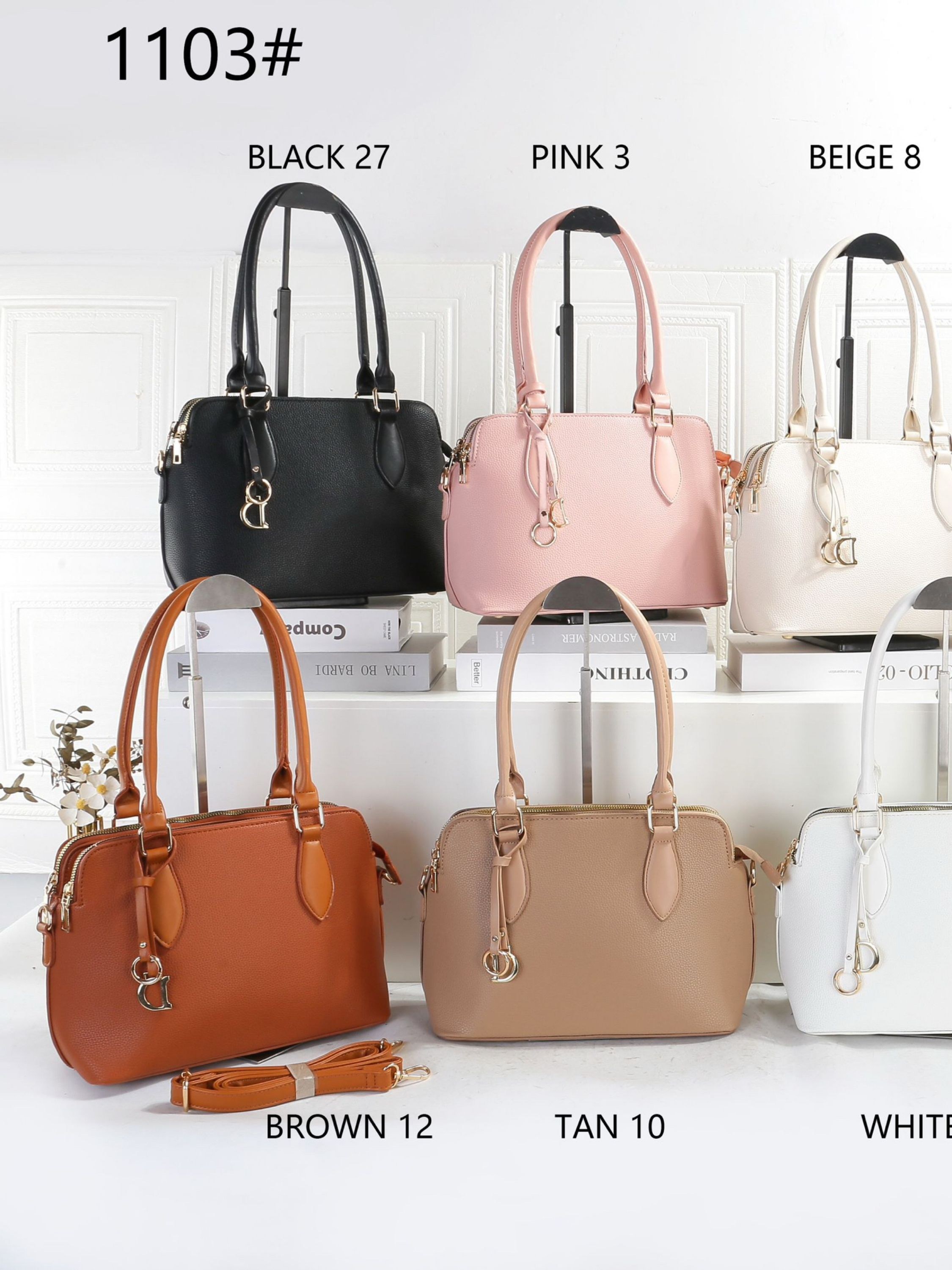 Bolsa Feminina com 3 Divisão 1103