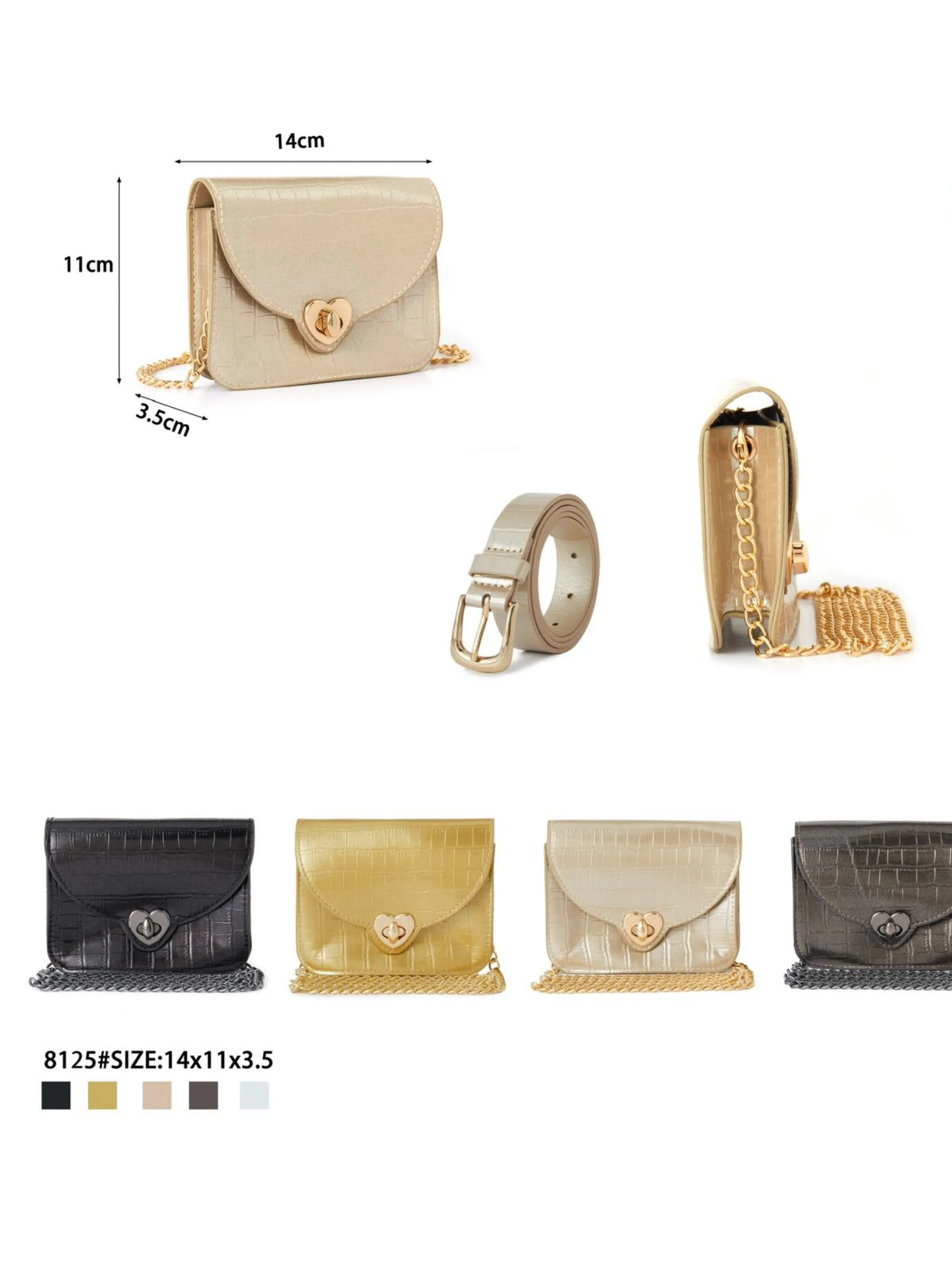Cinto com bolsa 8125