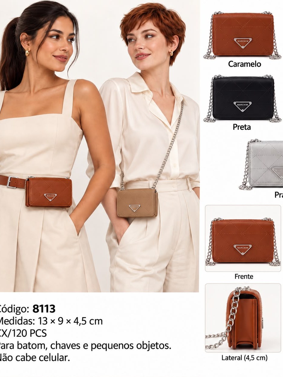 Bolsa Mini Bag +Cinto 8113