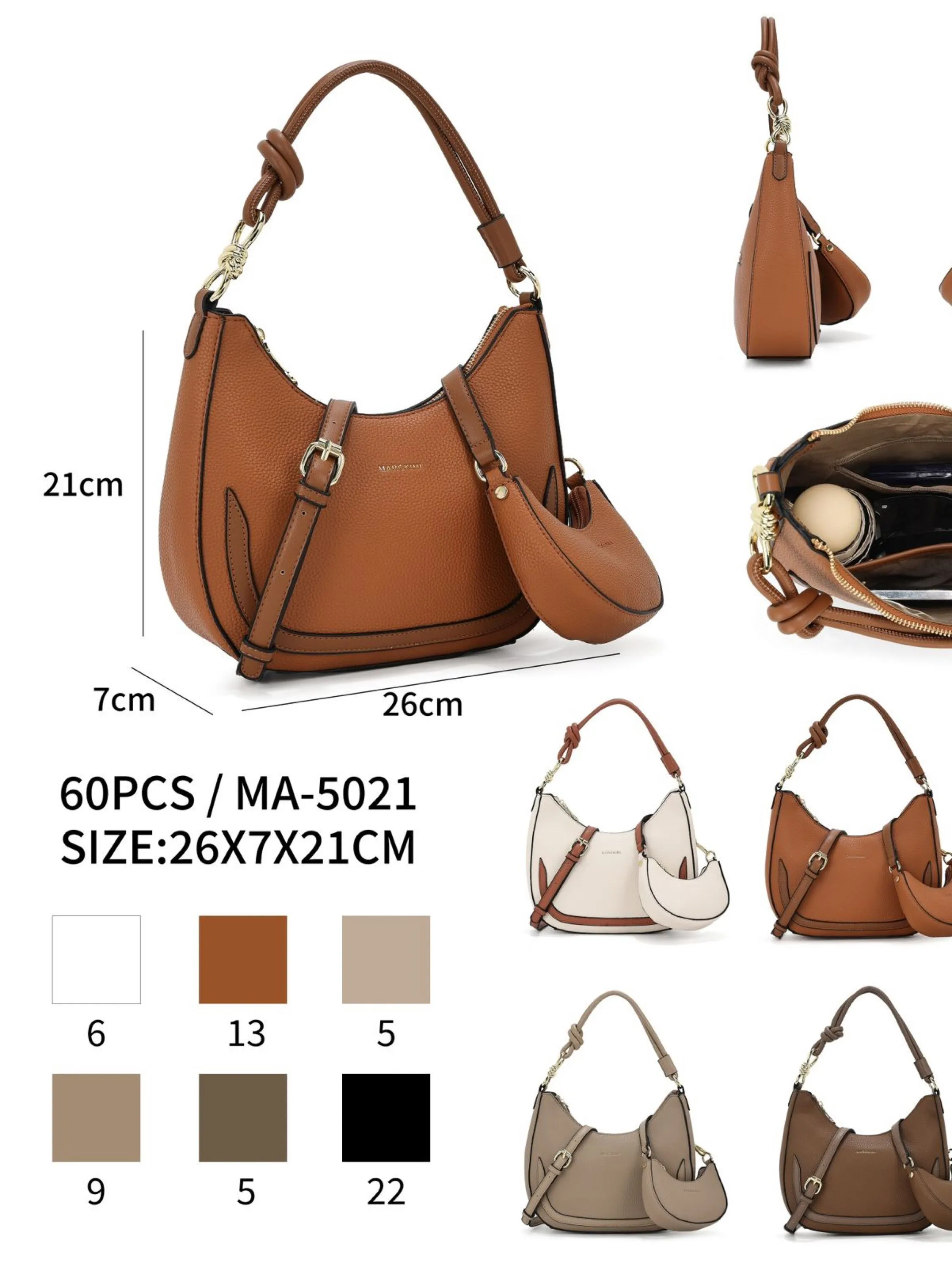 Kits 2 Bolsas Feminina 5021