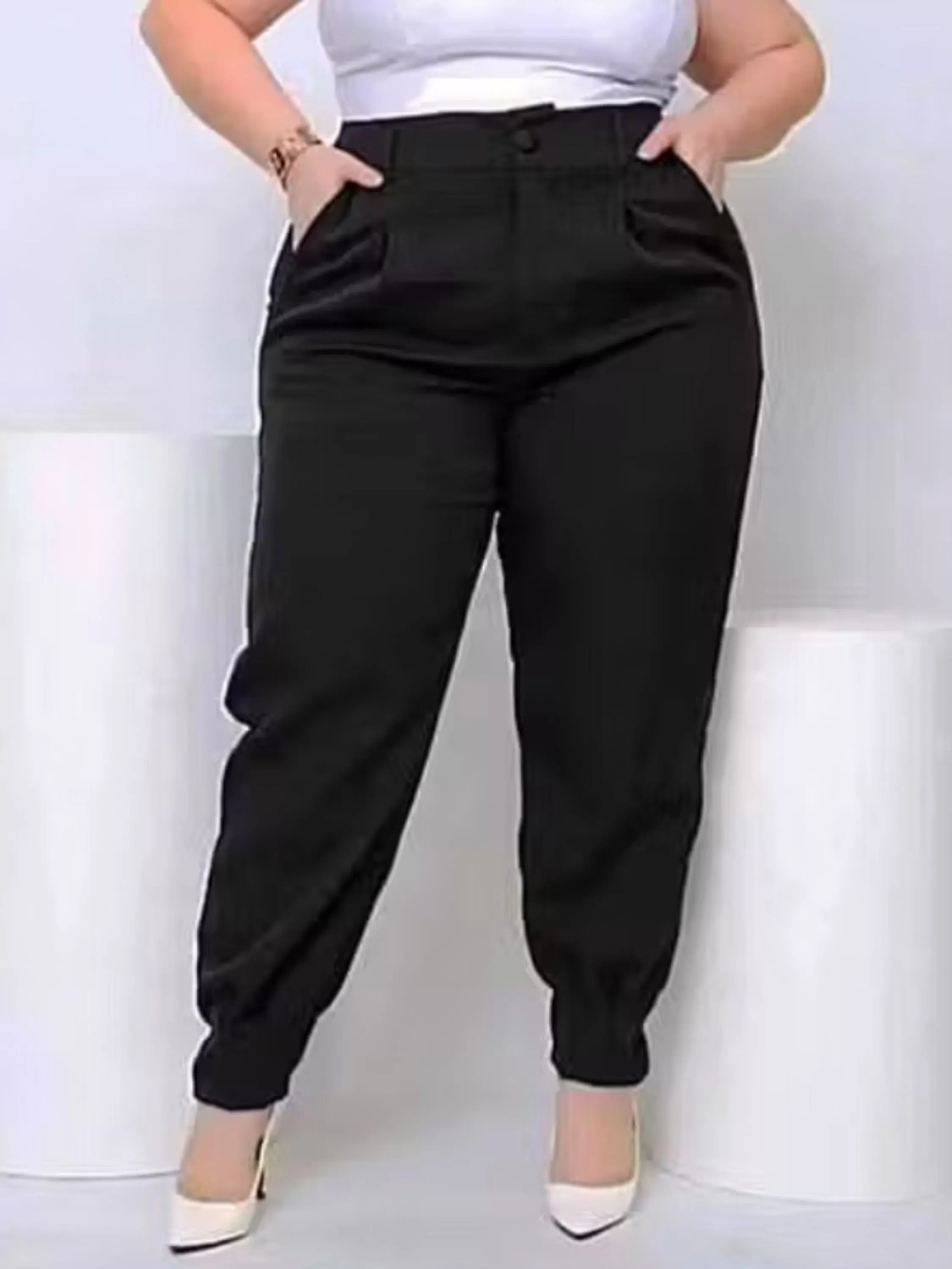 Calça Cenoura Jogger Plus size C700
