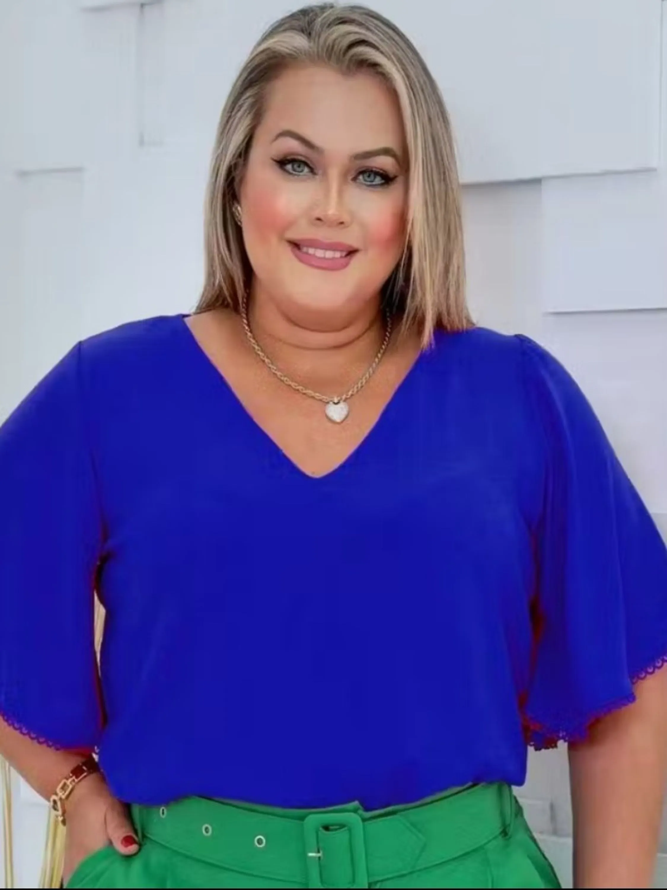 Blusa Feminina Plus Size C1164