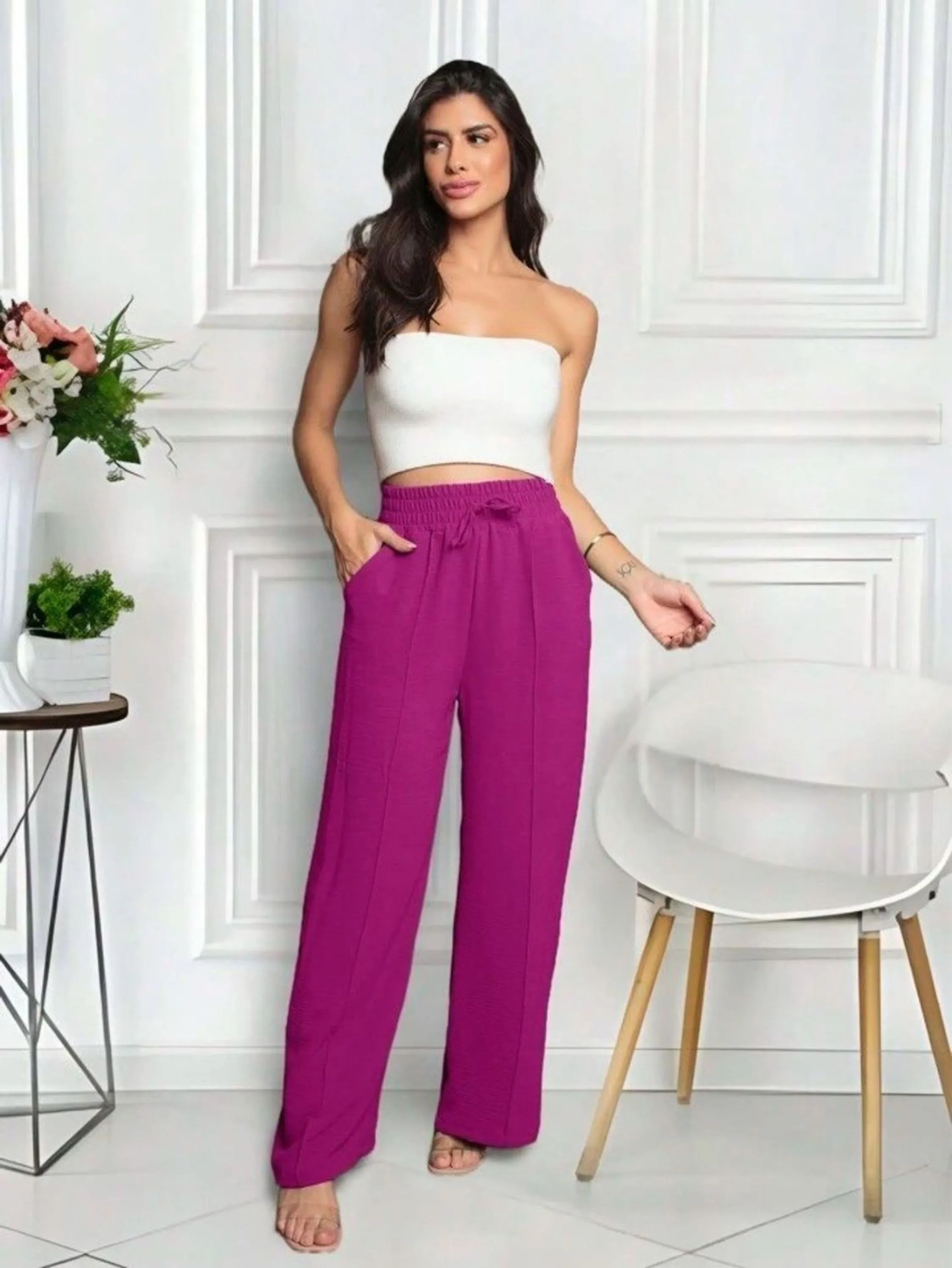 Calça Pantalona Duna