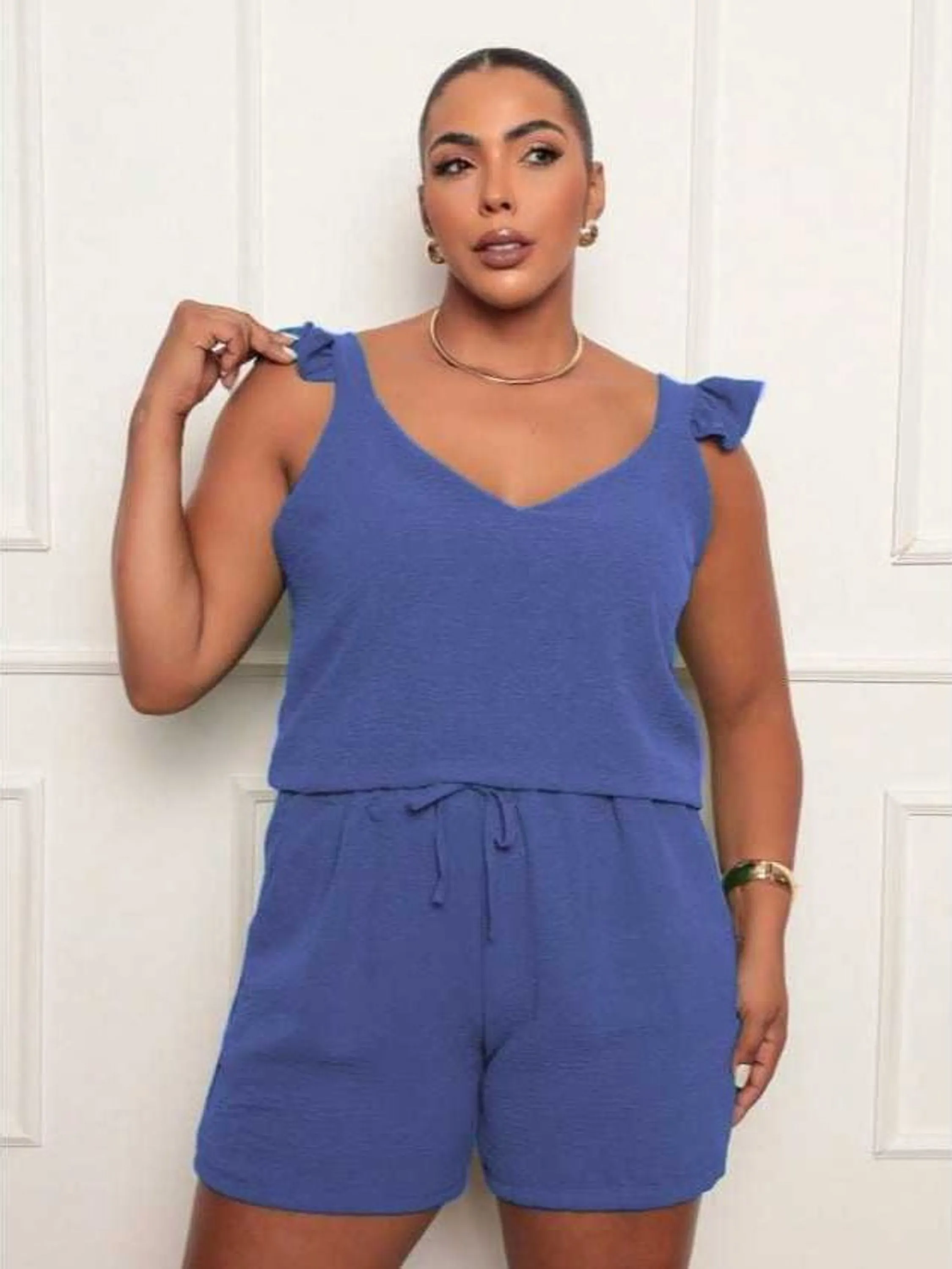 Conjunto verão plus size C5400