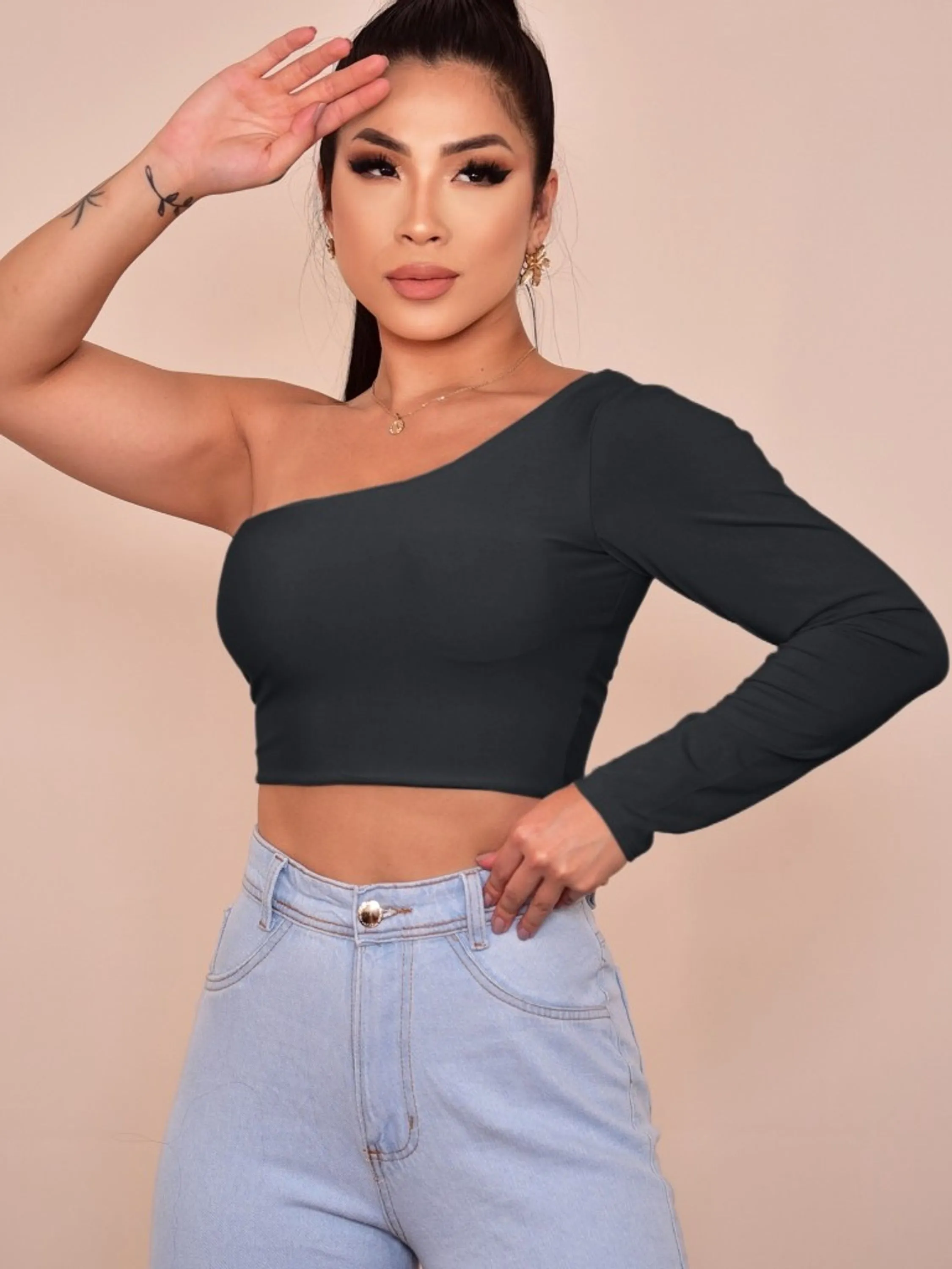 Blusa Cropped Mulla Manca C1433