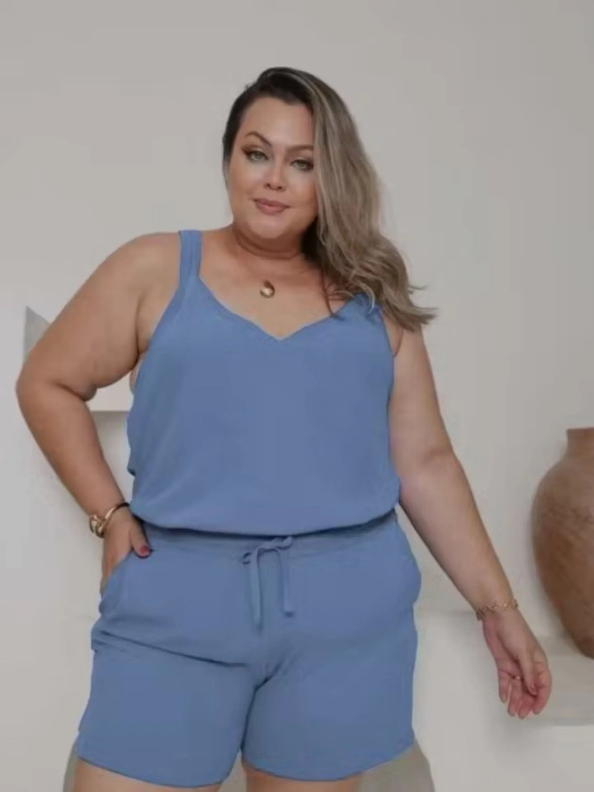 Conjunto Plus Size Feminino