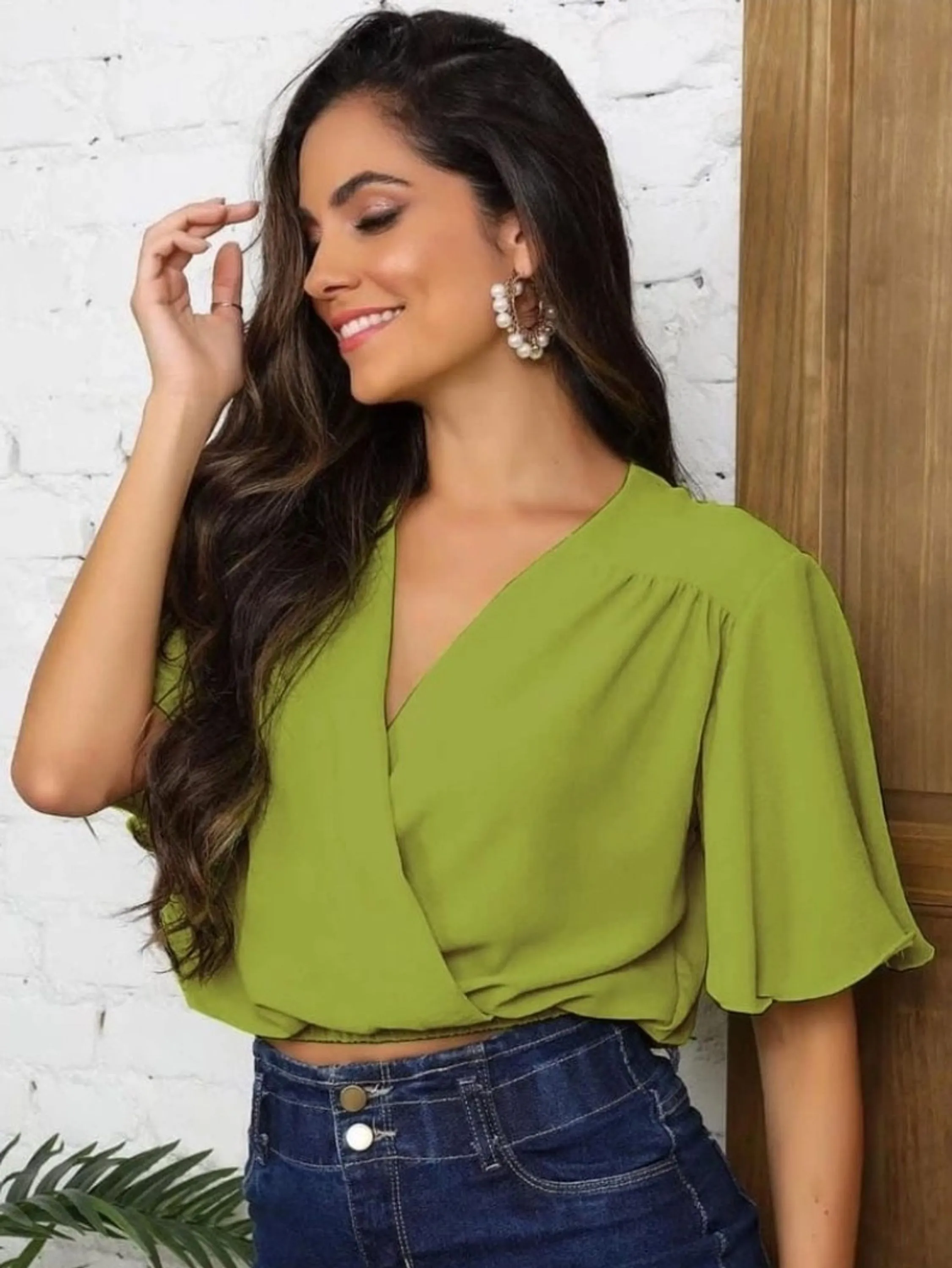 Blusa Cropped Transpassa