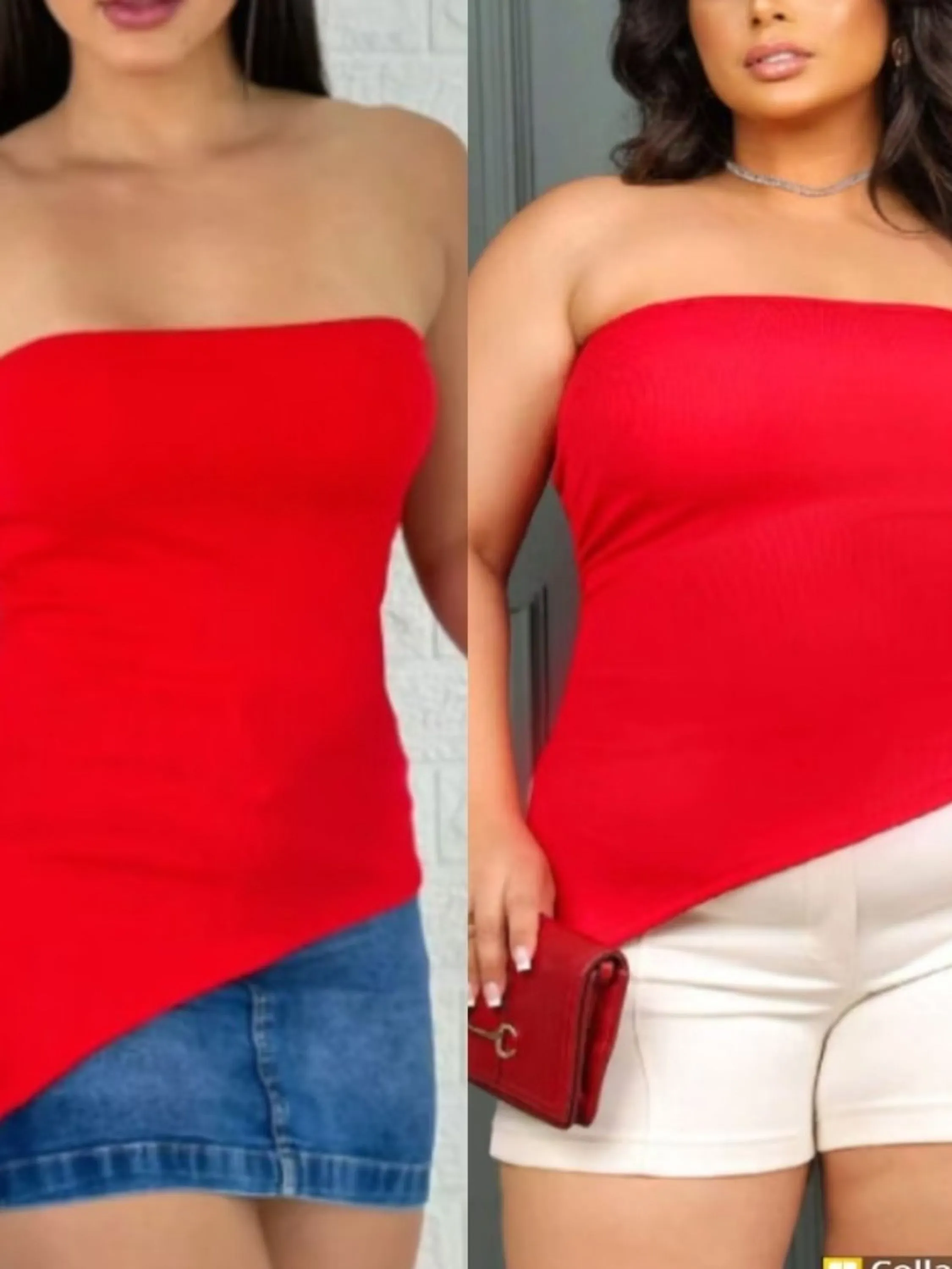 Blusa Bata Tomara que Caia Fenda Slim e Plus