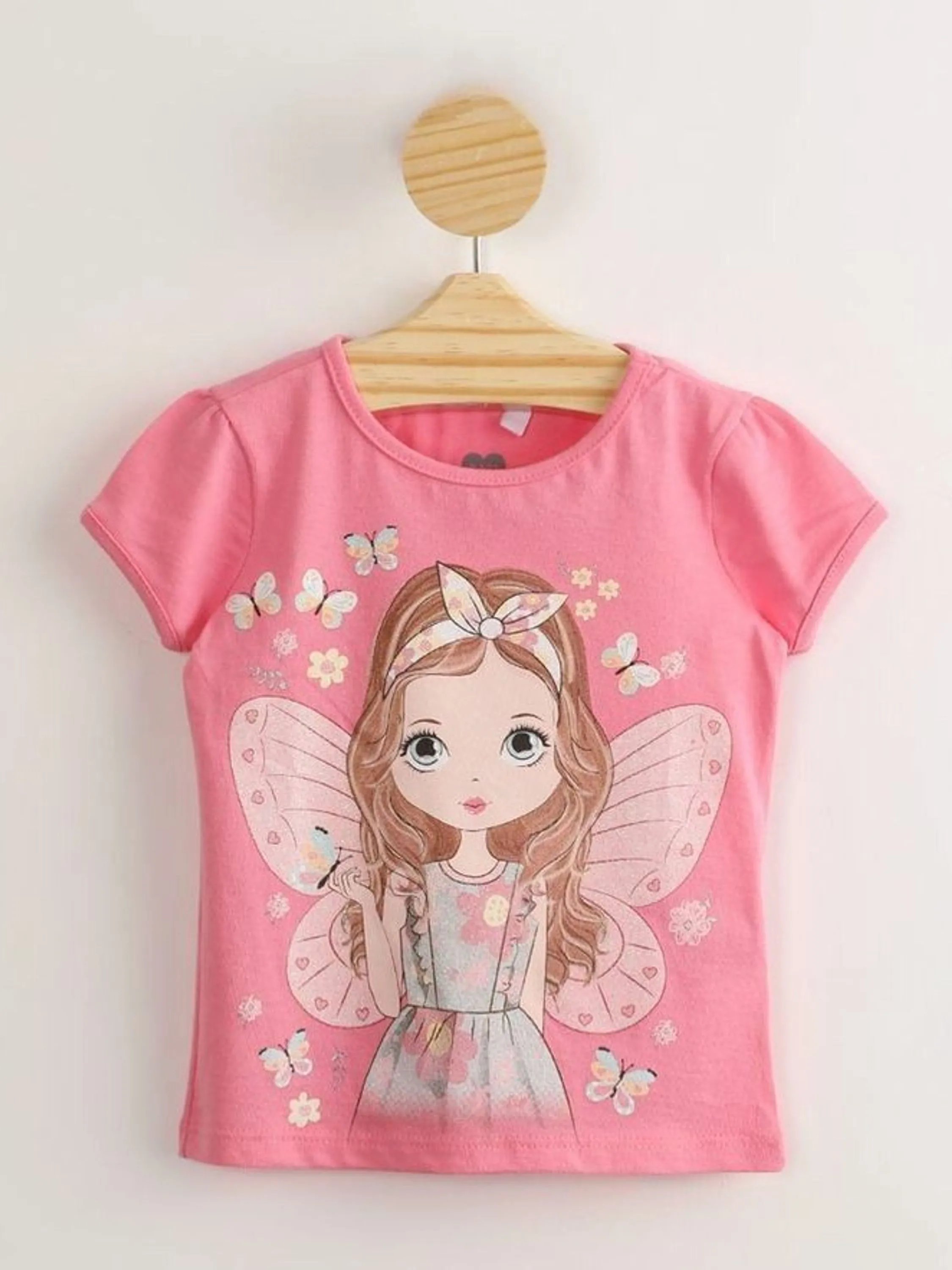 Camiseta Infantil Feminina Estampada