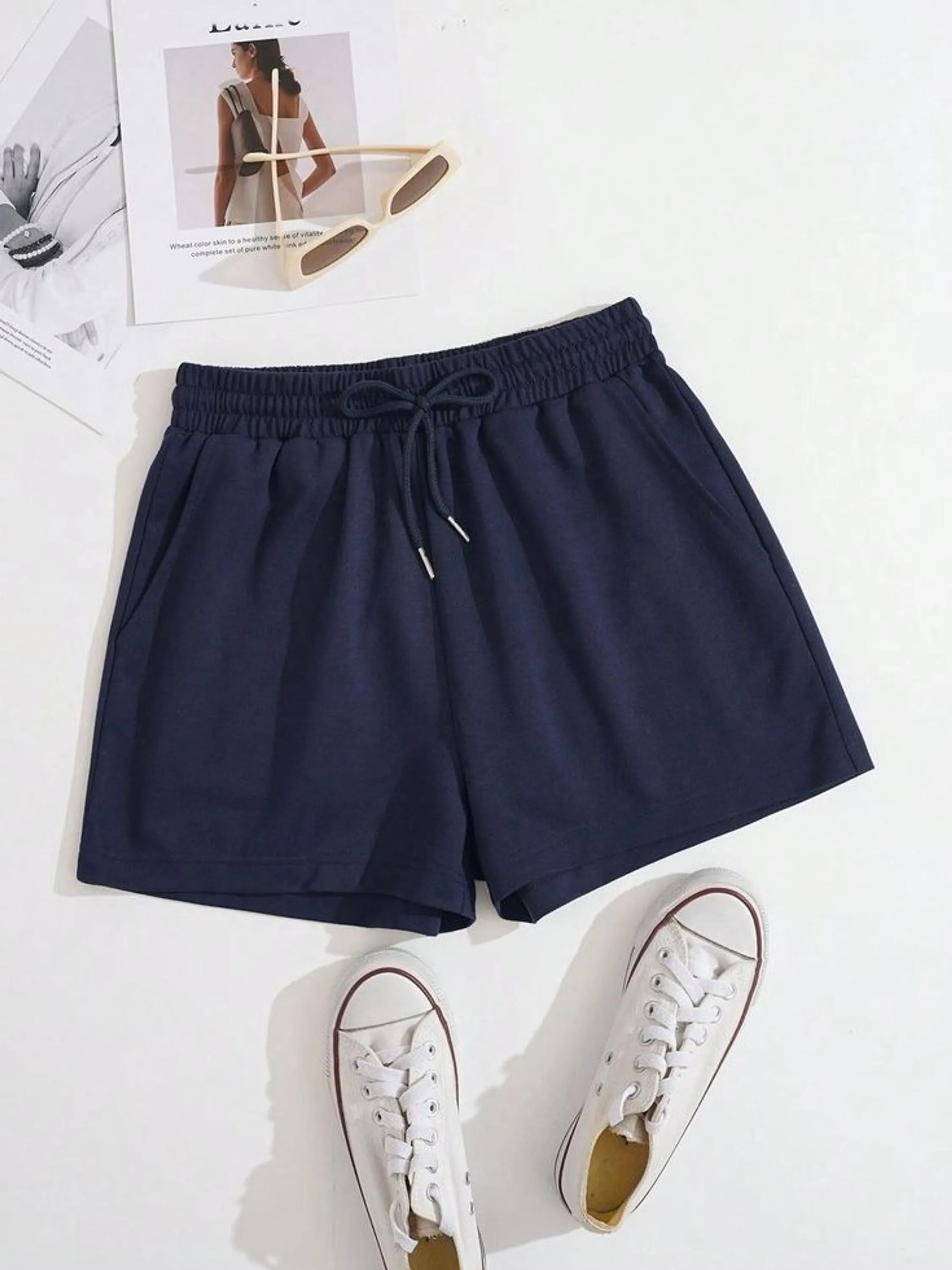 Short Feminino Moletom