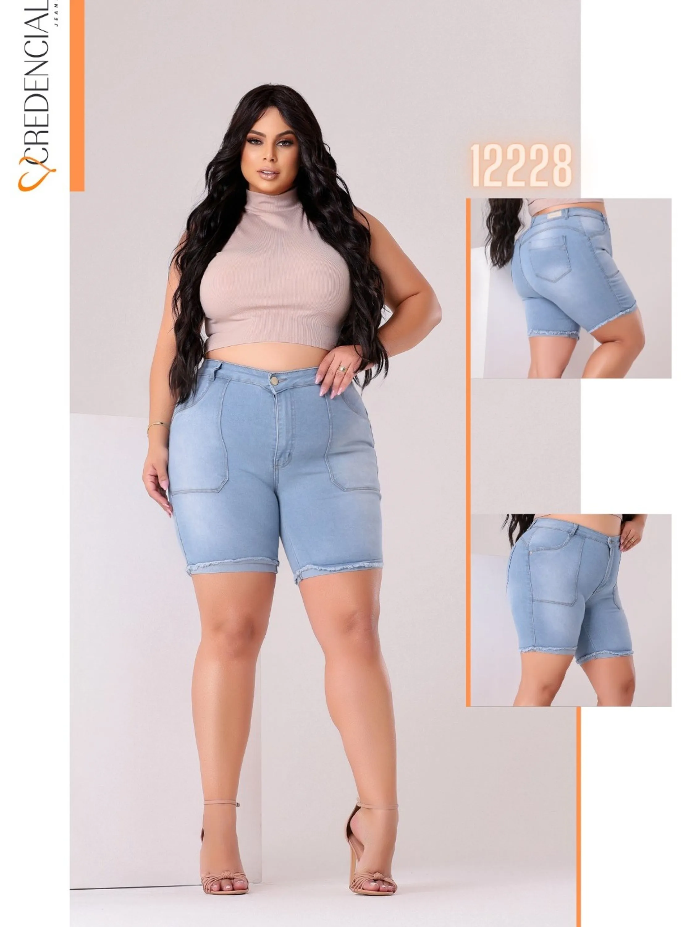 Bermuda Plus Size REF:12228