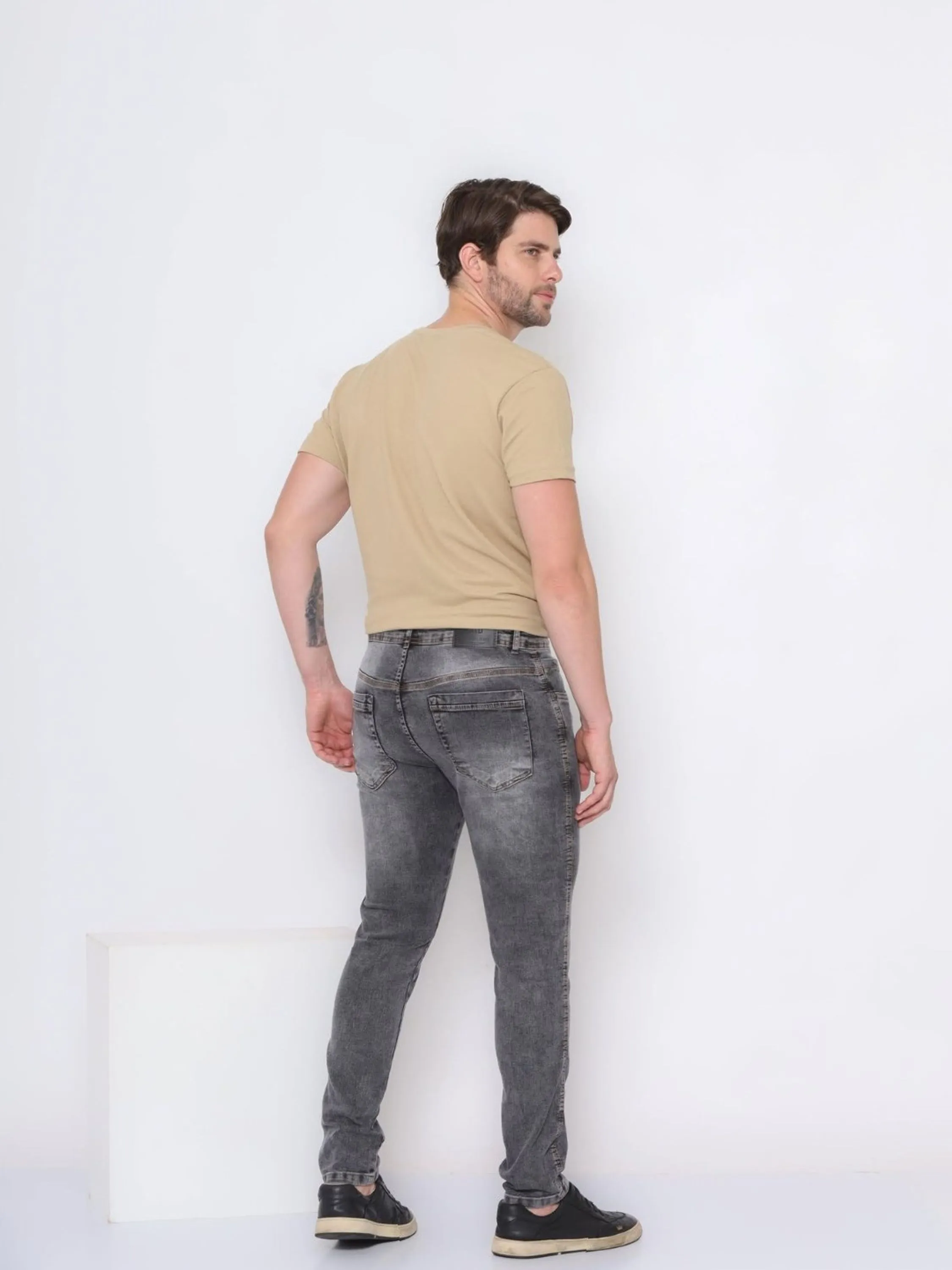 Calça jeans masculina REF 13773